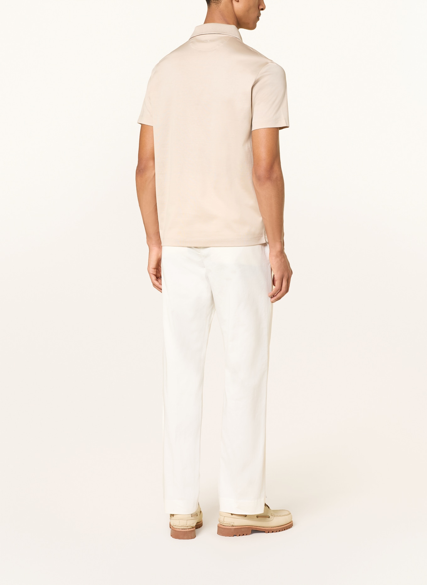 PAUL & SHARK jersey polo shirt: BEIGE