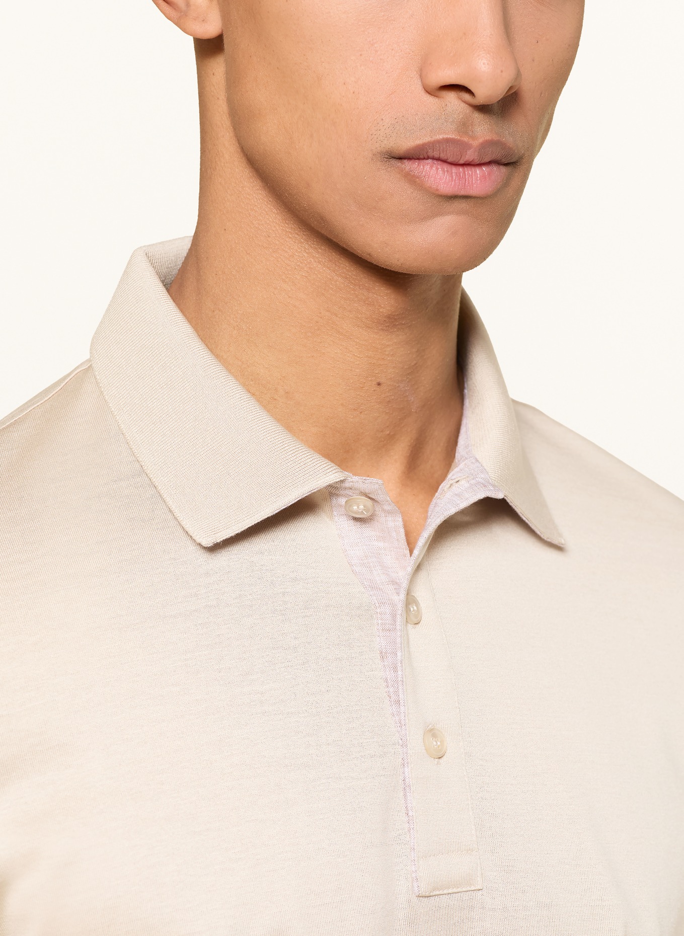 PAUL & SHARK jersey polo shirt: BEIGE