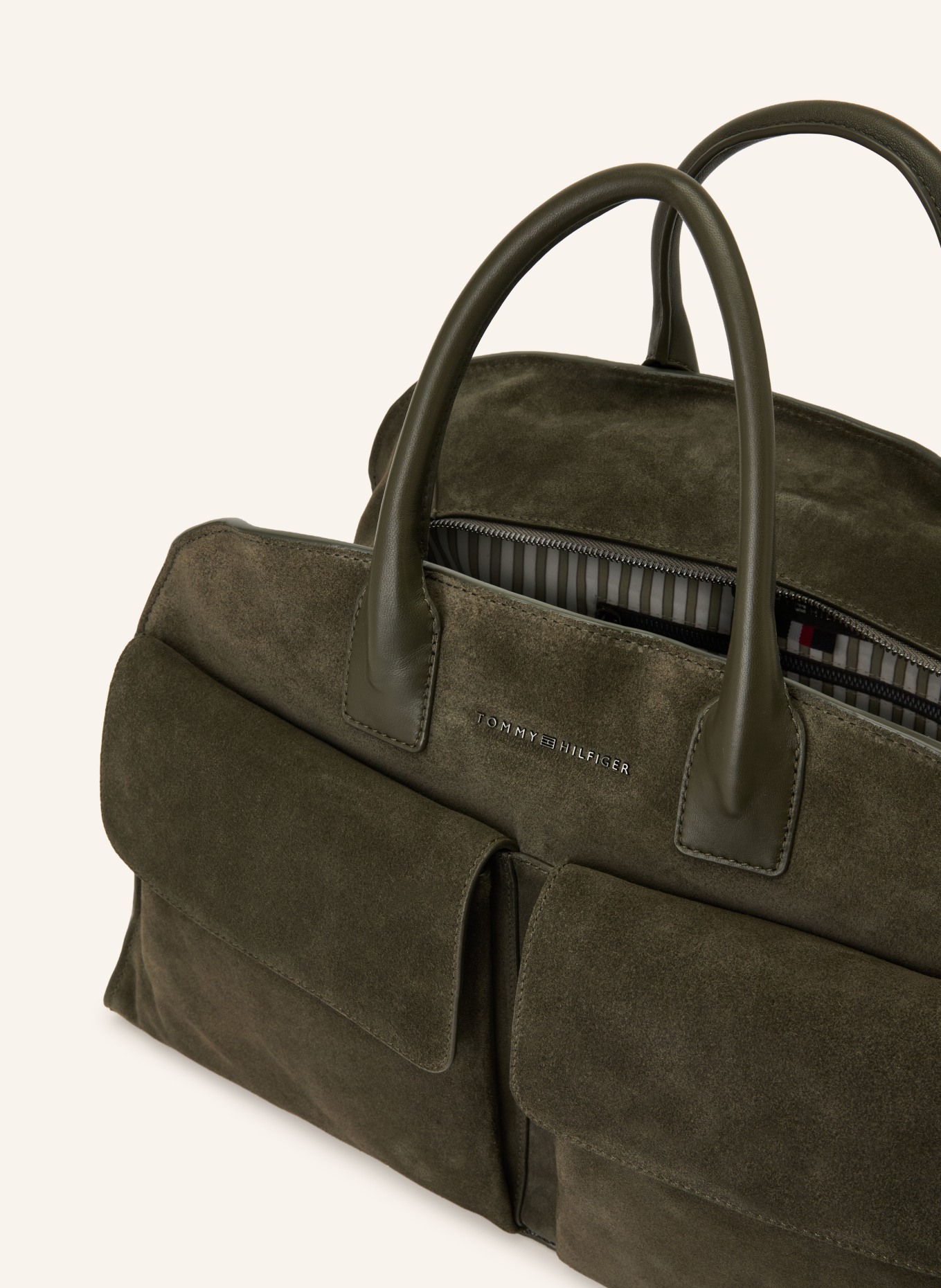 TOMMY HILFIGER Reisetasche: GRÜN