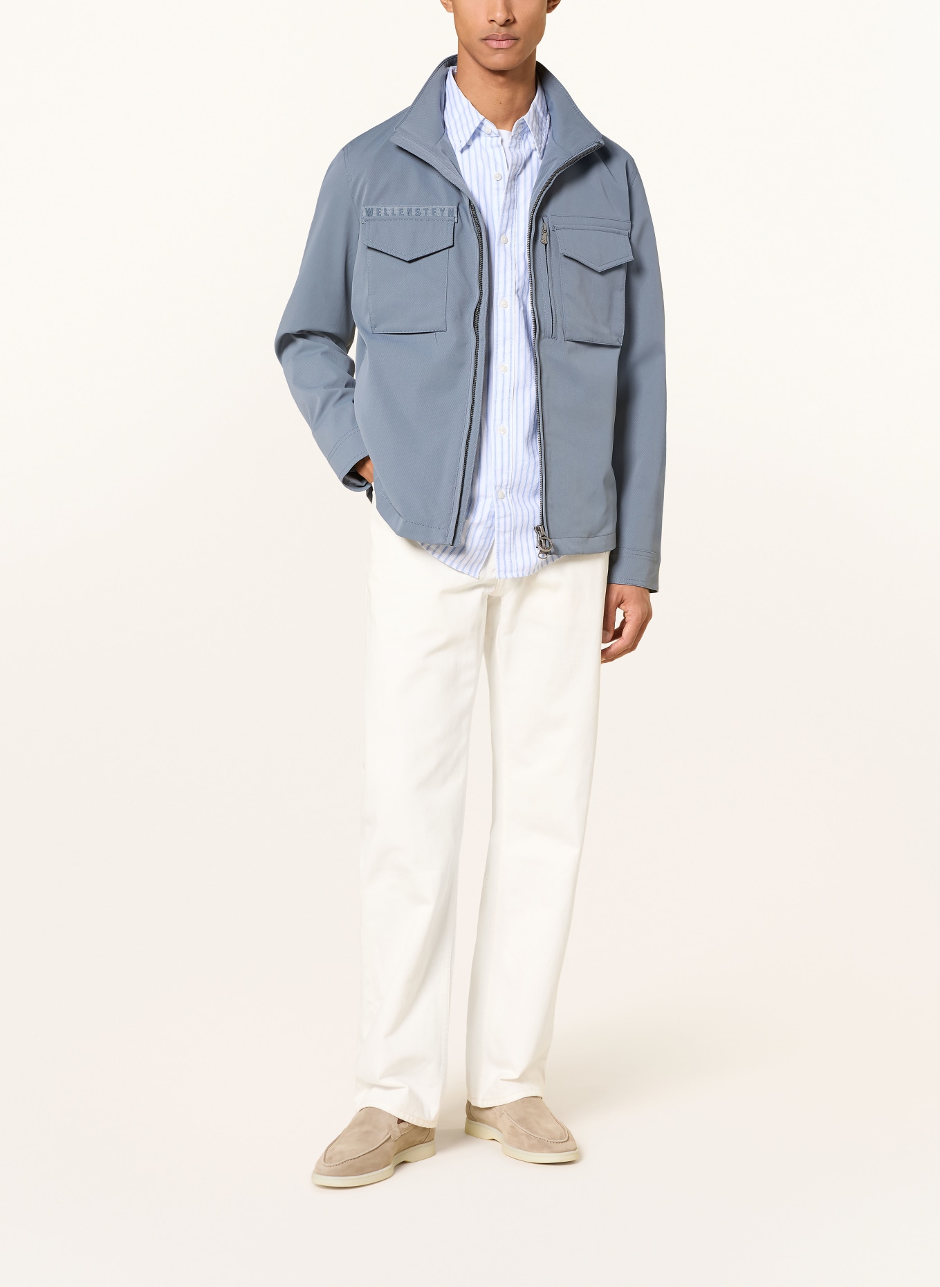 WELLENSTEYN Bluza BEAUFIELD: SZARONIEBIESKI