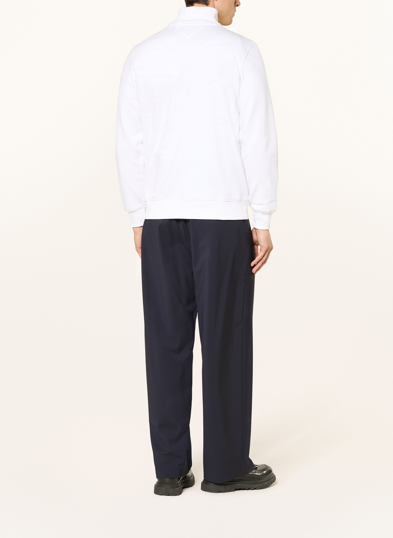 TOMMY HILFIGER mikina: BÍLÁ