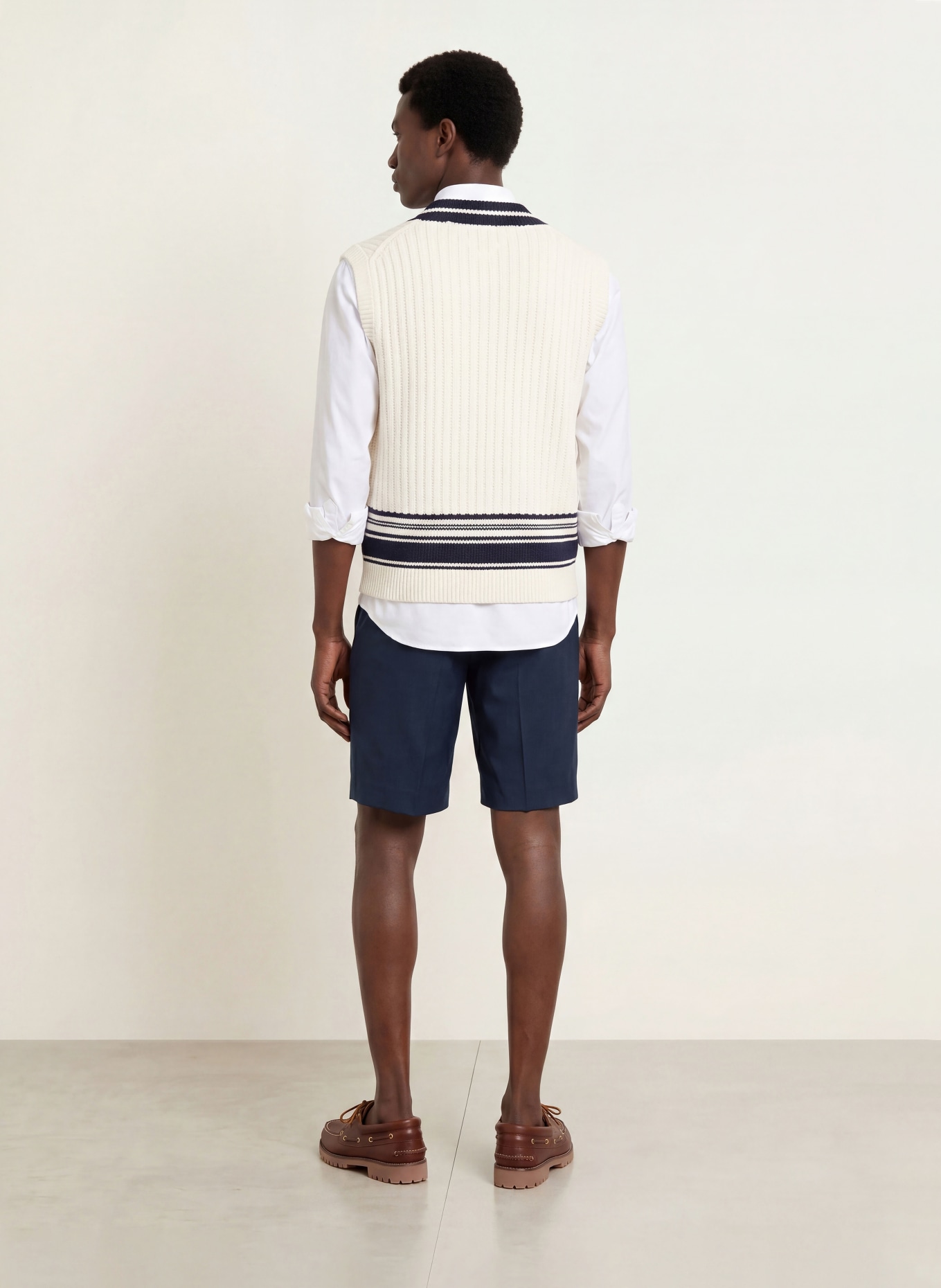 TOMMY HILFIGER Shorts Wide Fit: DONKERBLAUW