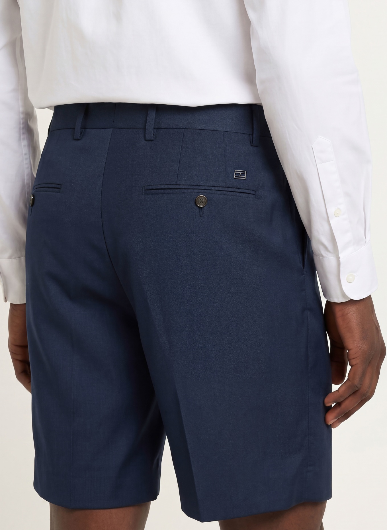 TOMMY HILFIGER Shorts Wide Fit: DONKERBLAUW