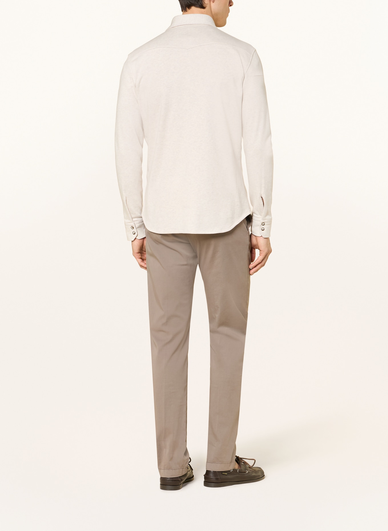 PROFUOMO Overshirt: CREME