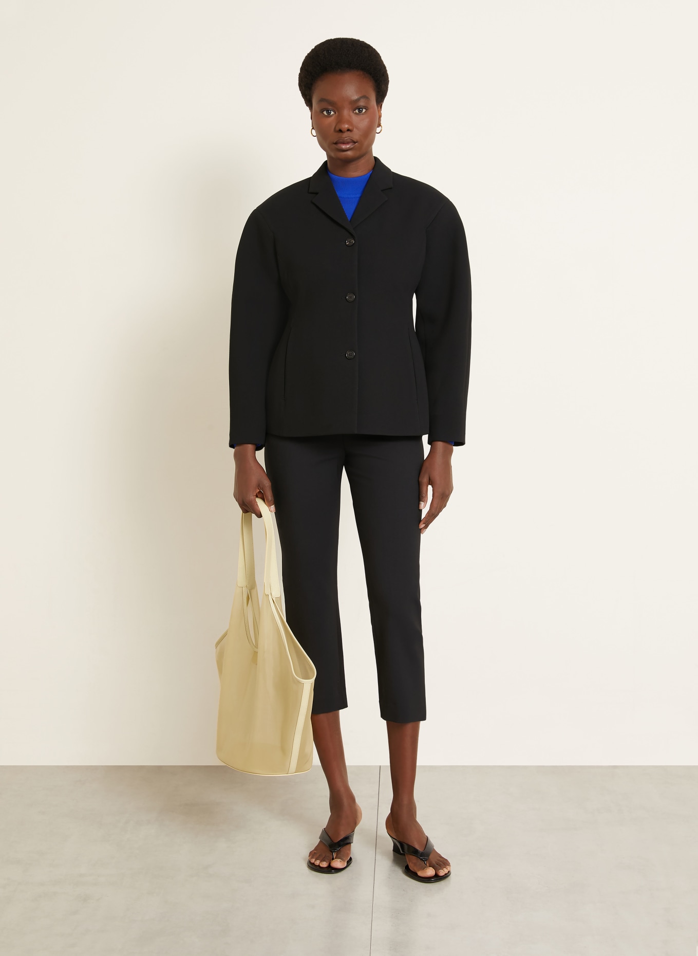 AESTHER EKME Shopper PHANTOM LARGE: LICHTGEEL