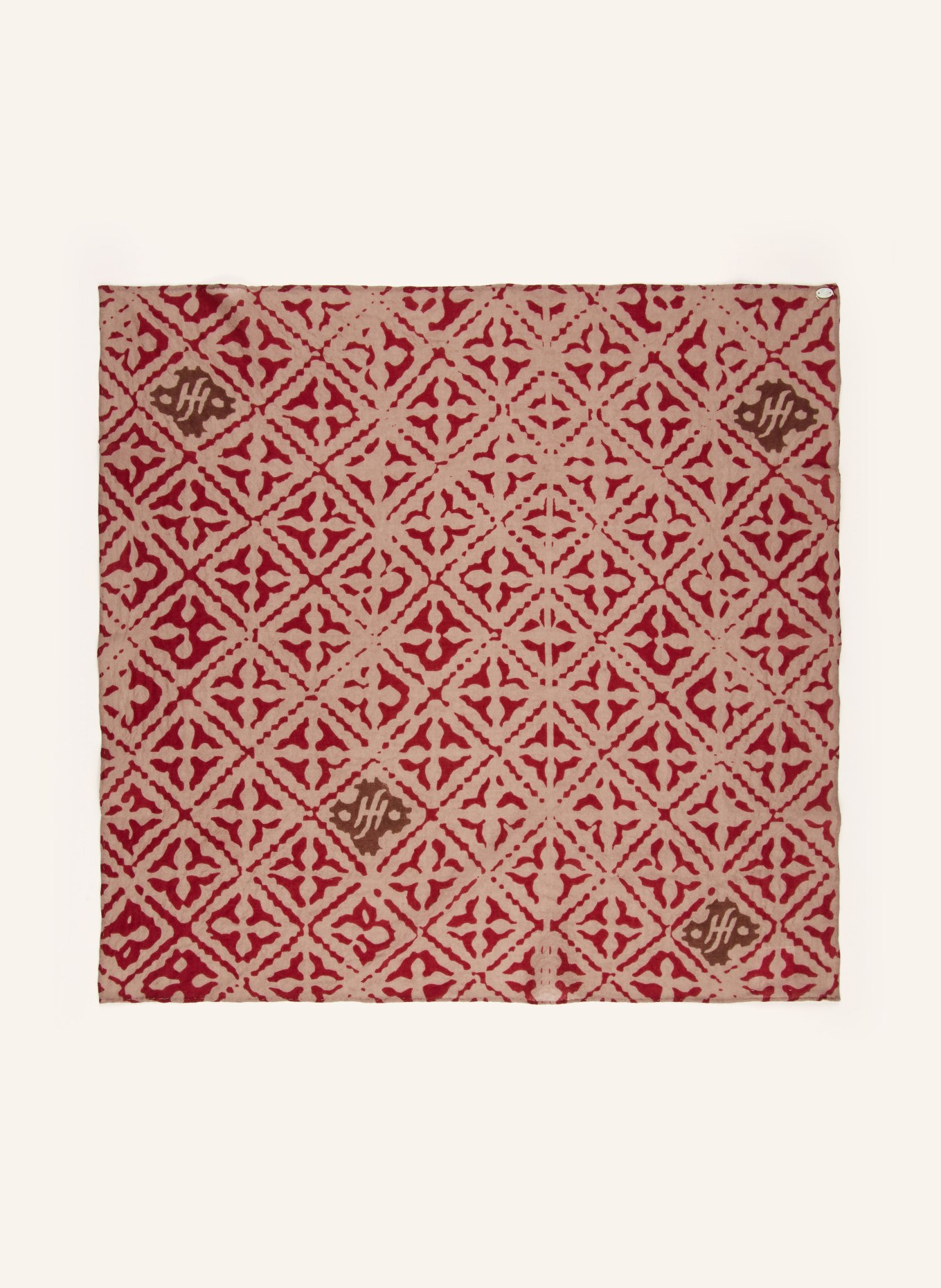 friendly hunting Cashmere-Tuch: TAUPE / BRAUN / DUNKELROT