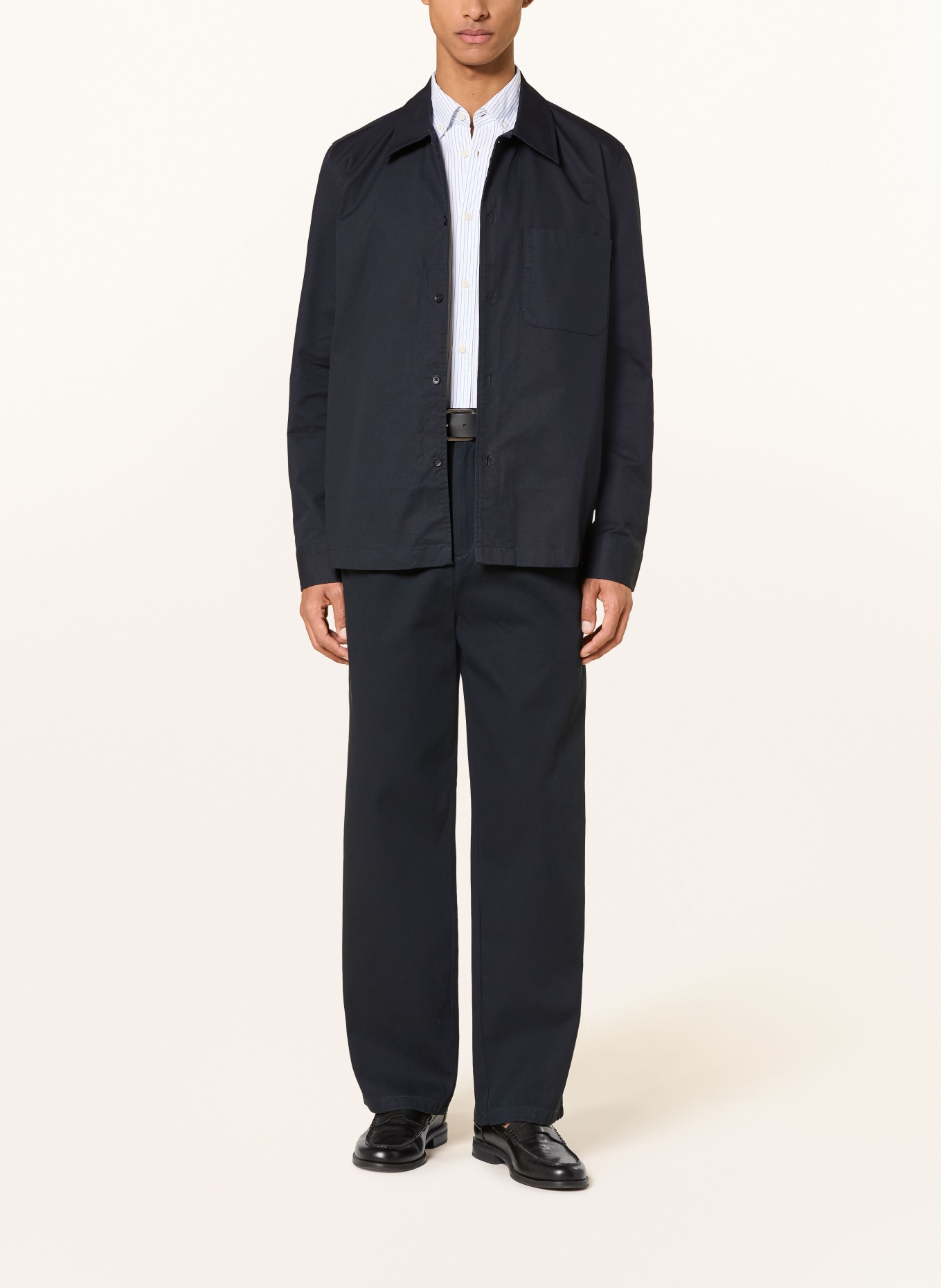 seidensticker Overshirt: DUNKELBLAU