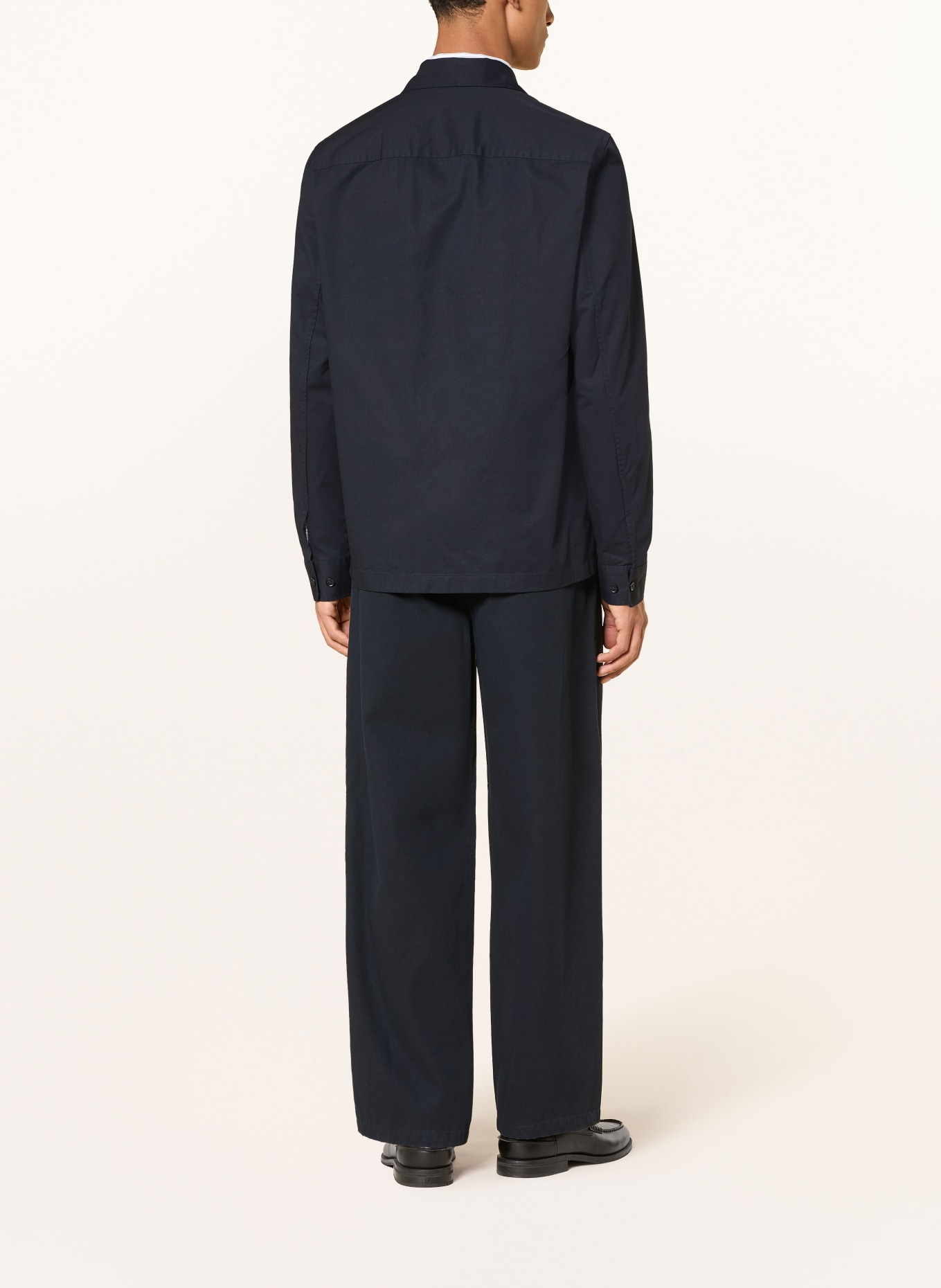 seidensticker Overshirt: DUNKELBLAU