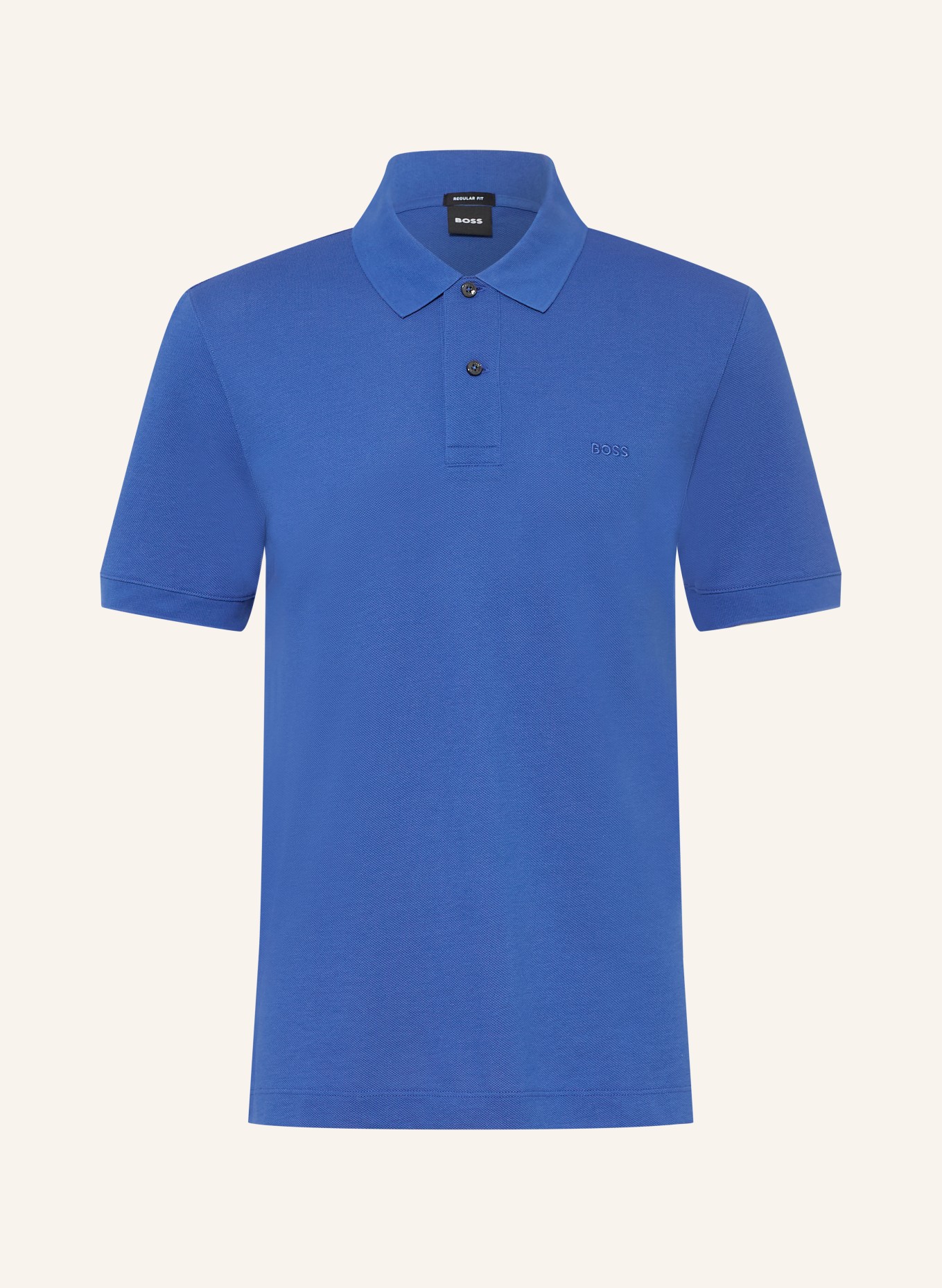 BOSS Piqué-Poloshirt PALLAS Regular Fit: BLAU