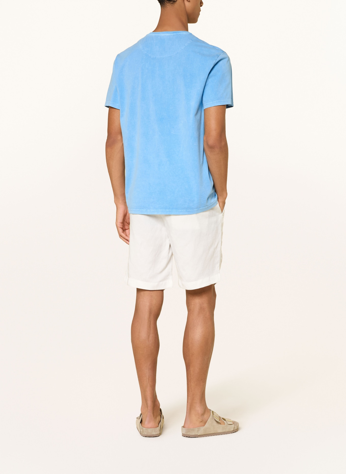 VILEBREQUIN T-shirt TANGI: LYSEBLÅ