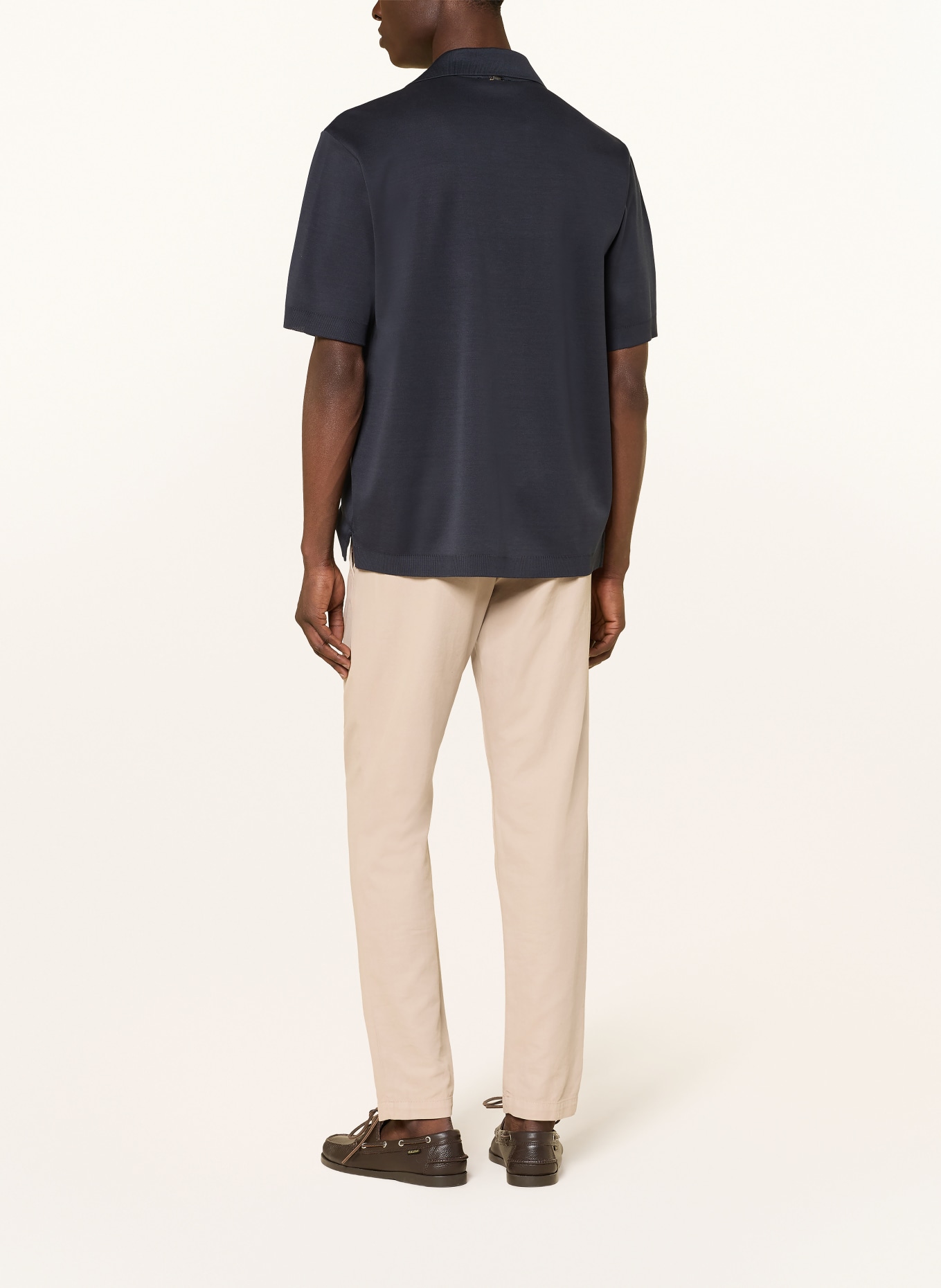 HERNO Koszula wypoczynkowa Comfort Fit: GRANATOWY