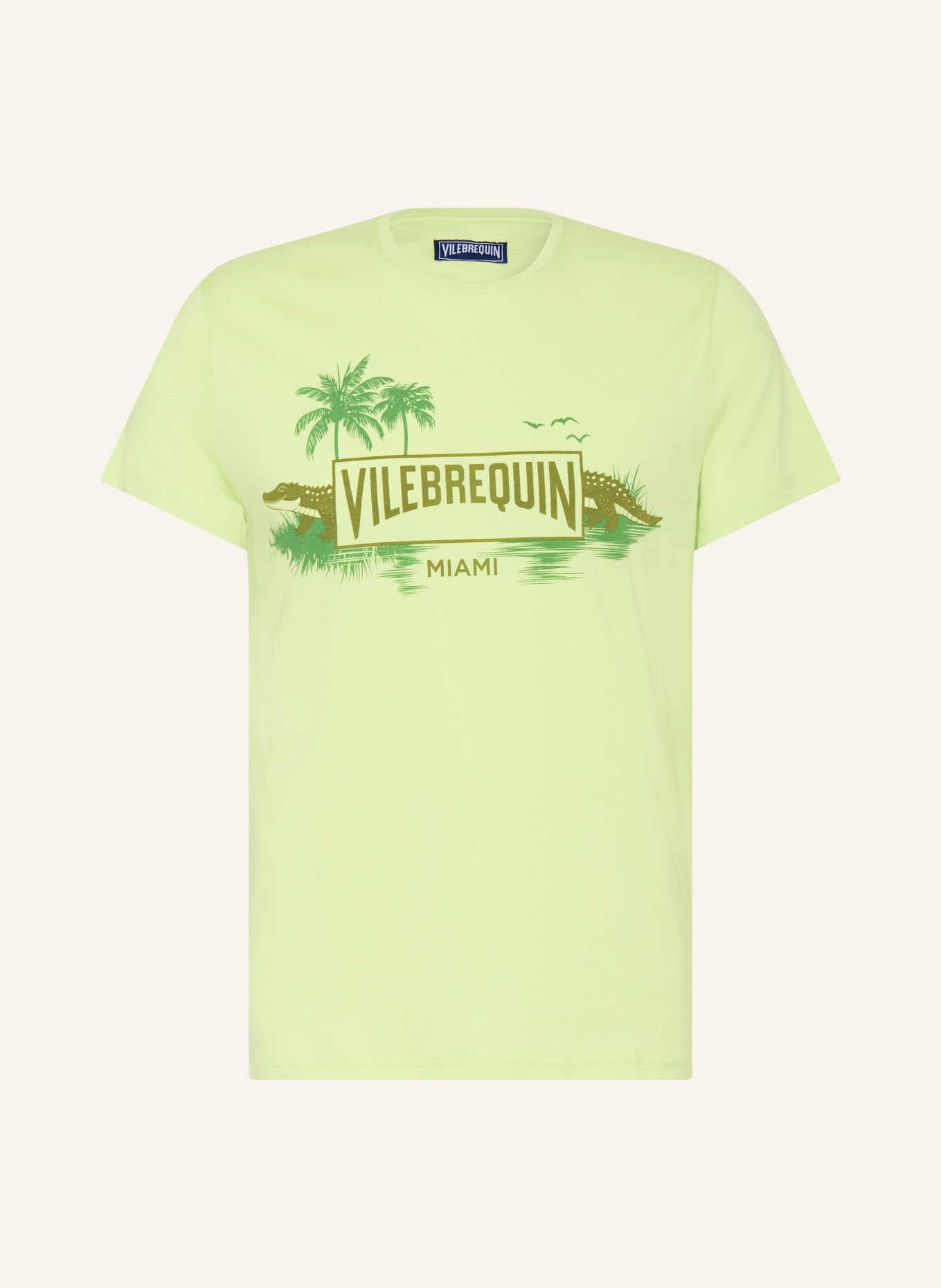 VILEBREQUIN T-Shirt: HELLGRÜN / DUNKELGRÜN / GRÜN