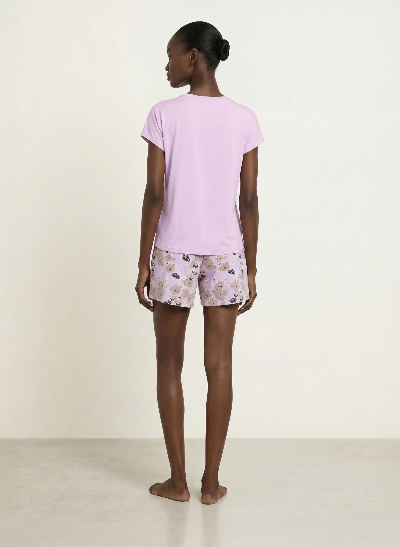 SCHIESSER Schlafshirt: HELLLILA