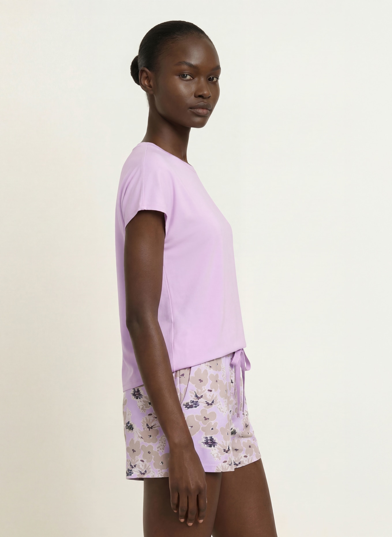 SCHIESSER Schlafshirt: HELLLILA