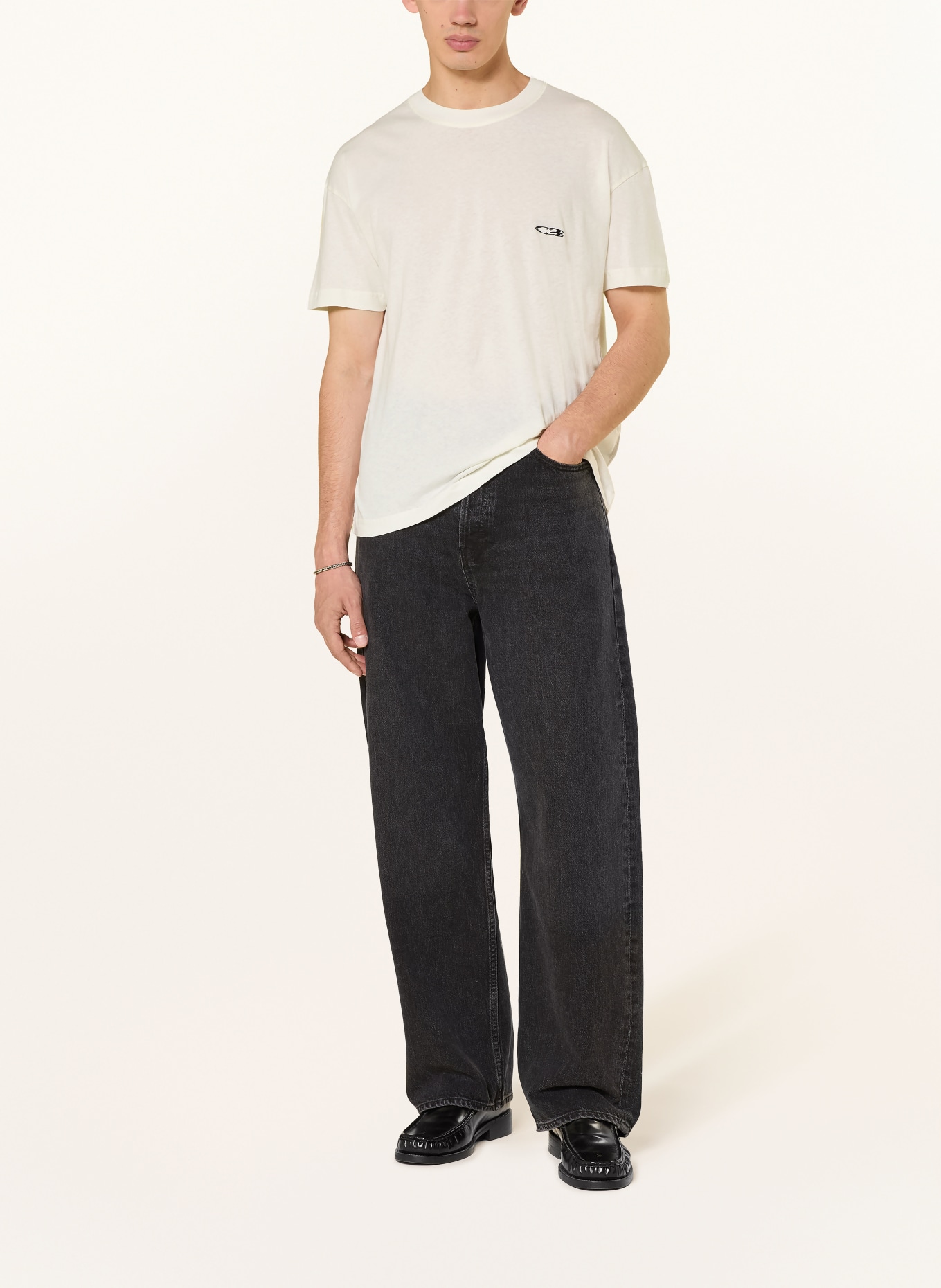 COLE BUXTON T-shirt CB SURF: CRÈME