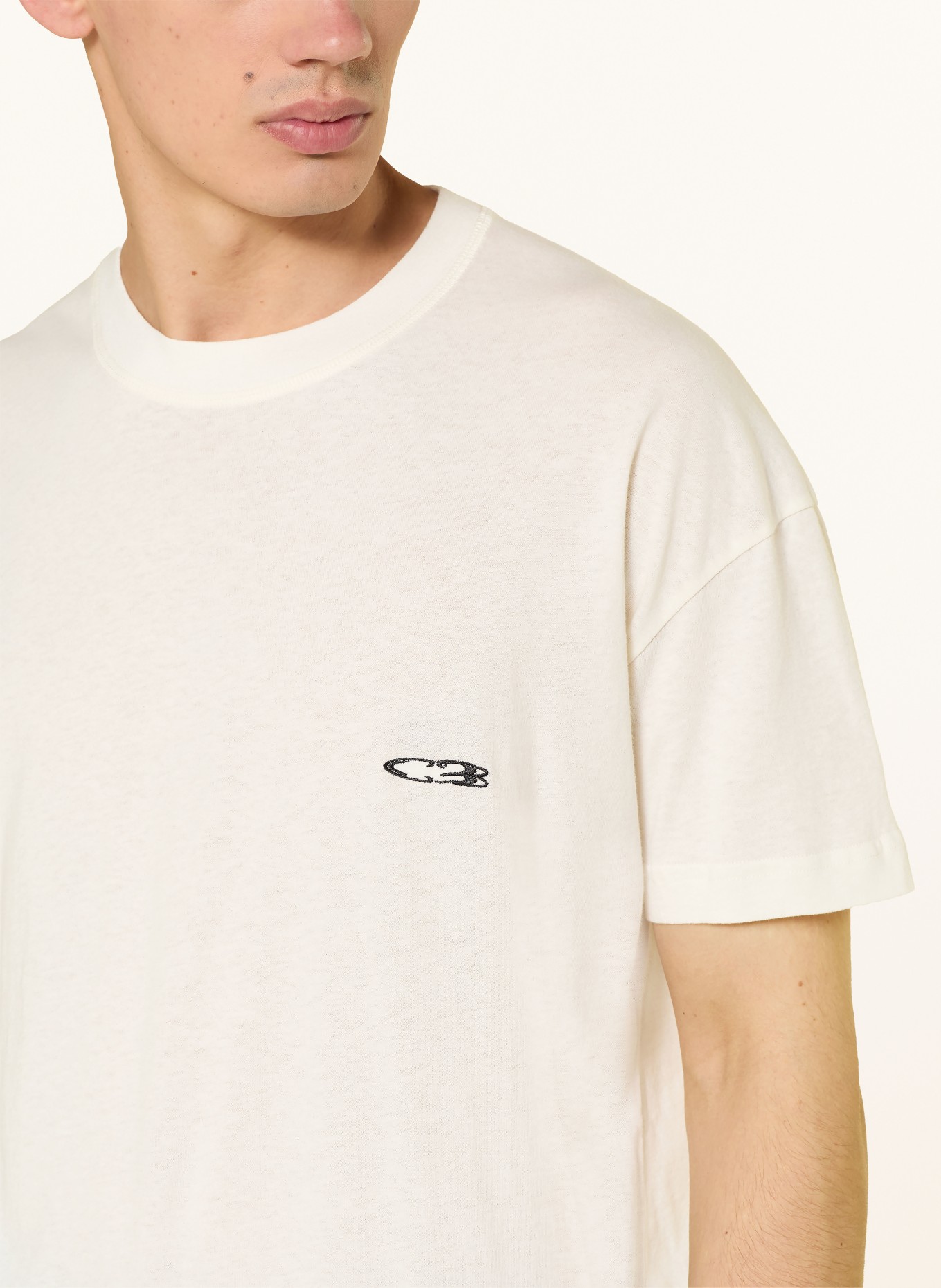 COLE BUXTON T-shirt CB SURF: CRÈME