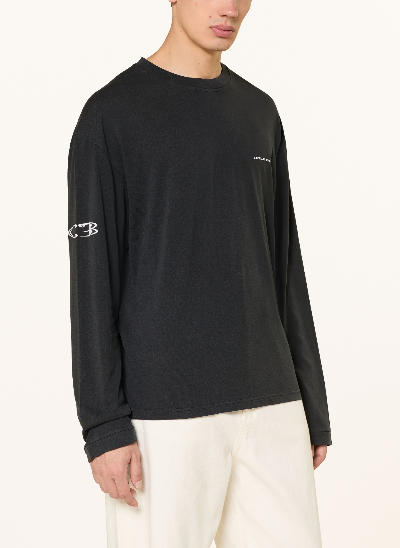 COLE BUXTON T-shirt à manches longues CB SURF: NOIR