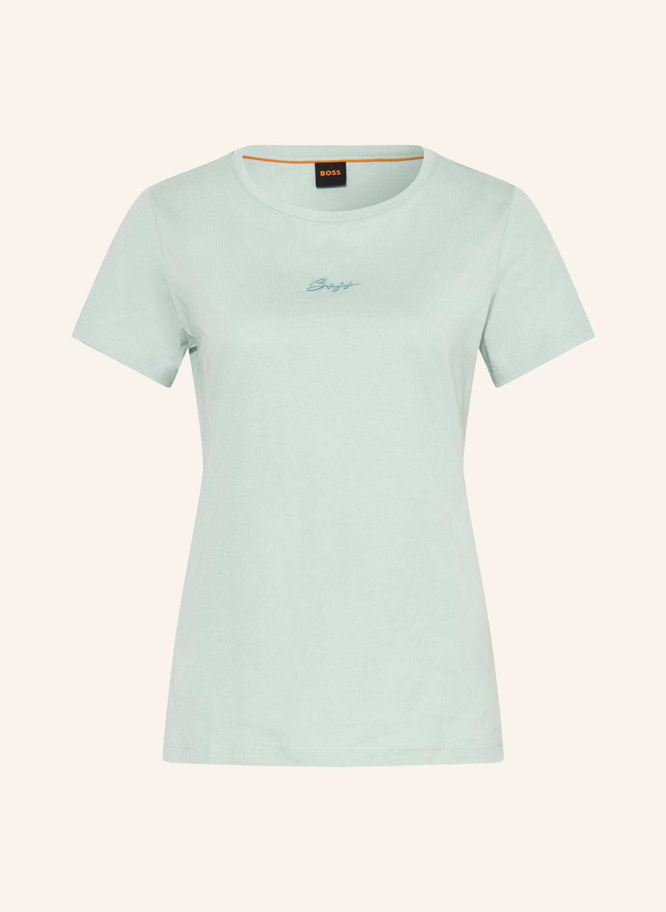 BOSS ELOVE T-shirt: TURQUOISE