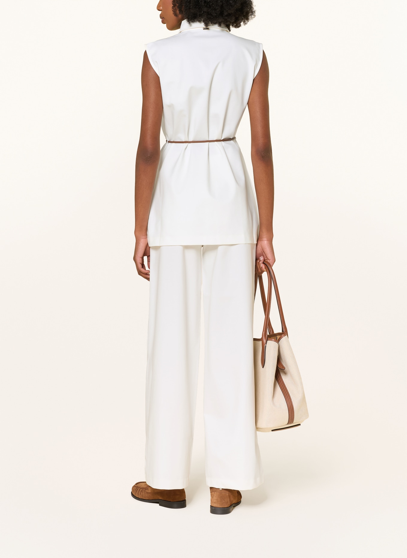 HERNO Marlenehose: CREME