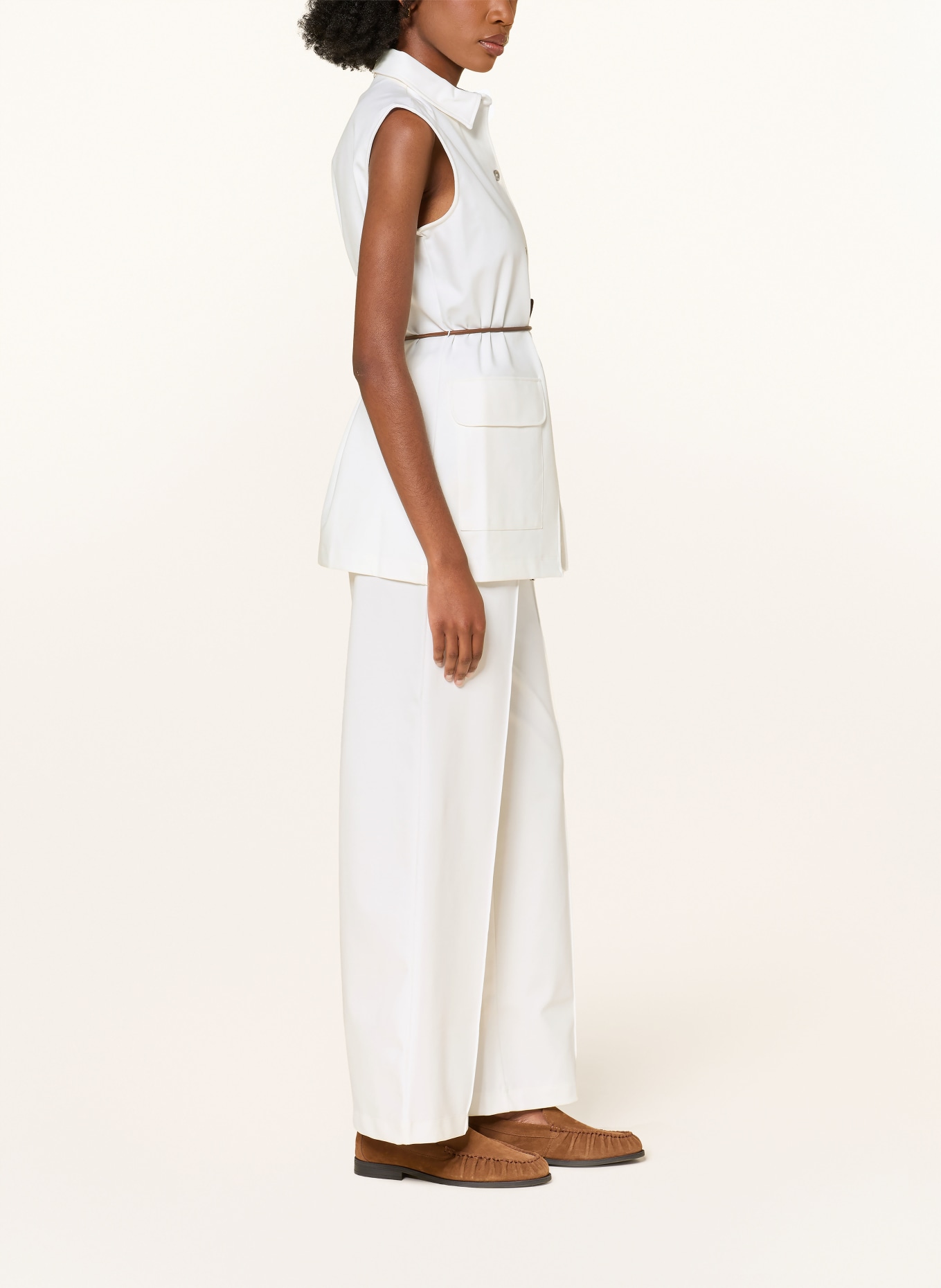 HERNO Marlenehose: CREME