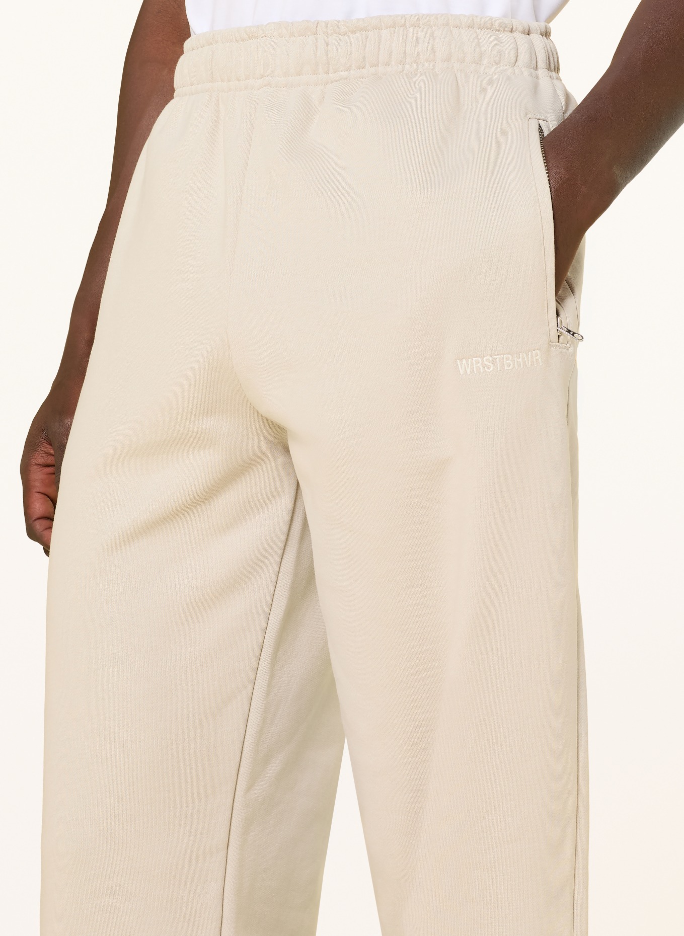 WRSTBHVR Sweatpants GRINT: ECRU
