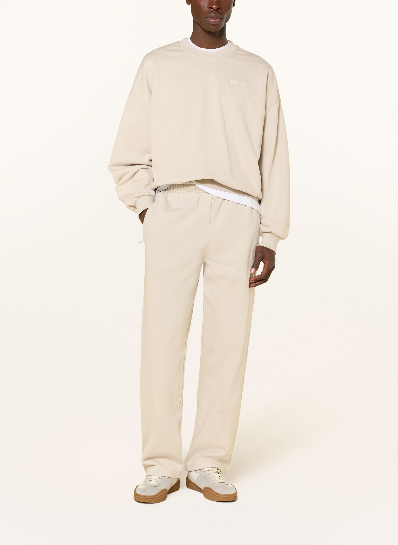 WRSTBHVR Sweatpants GRINT: ECRU