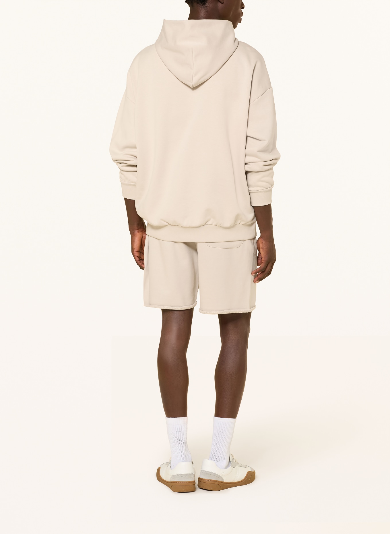 WRSTBHVR Pantaloni scurți din material fleece ITO: MARO DESCHIS