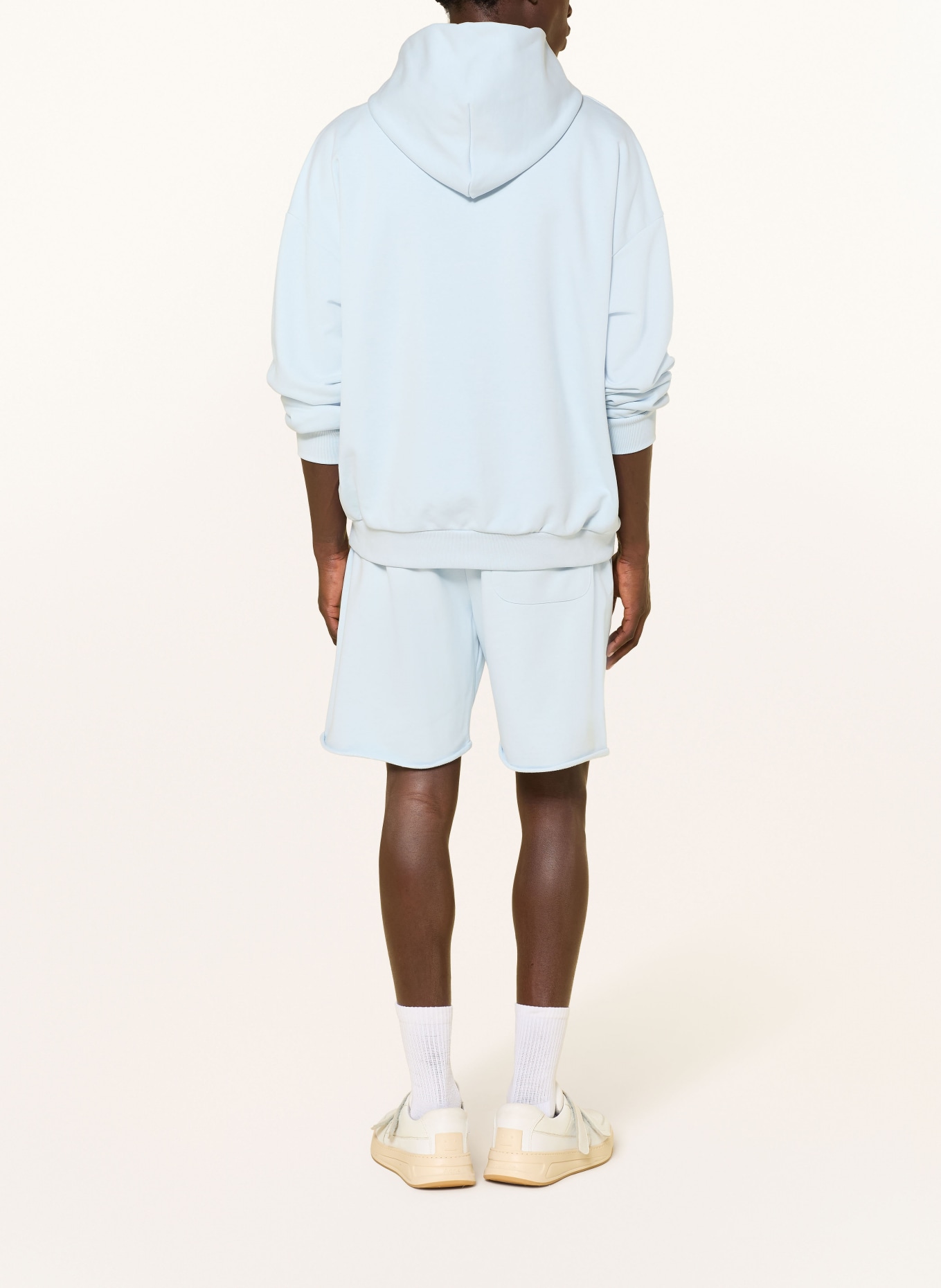 WRSTBHVR ITO Sweat Shorts: LIGHT BLUE