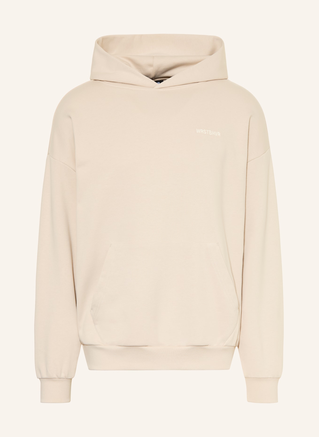 WRSTBHVR Hoodie HAKO: HELLBRAUN
