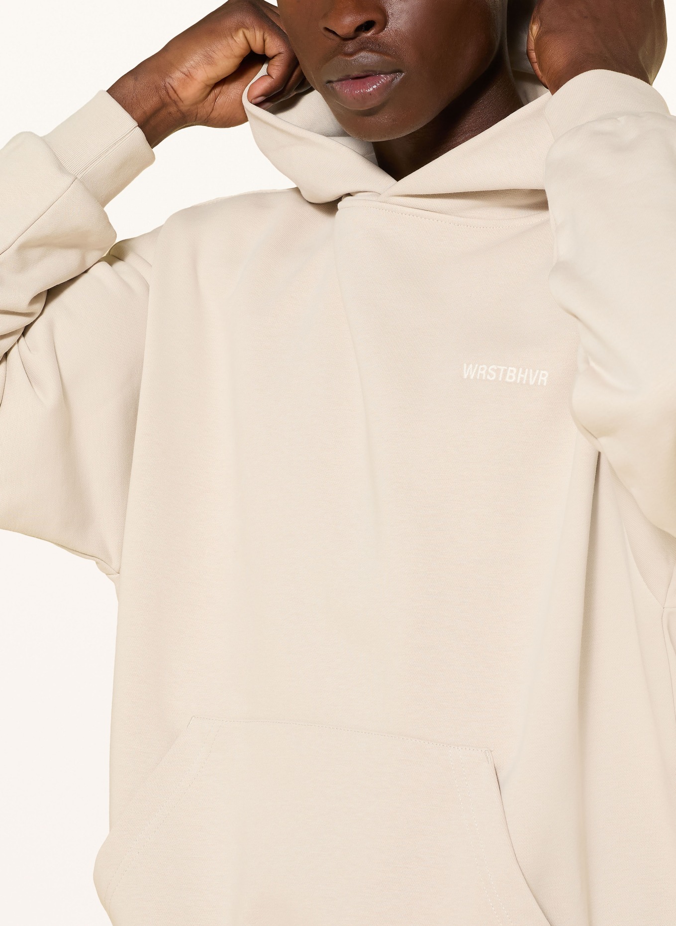 WRSTBHVR Hoodie HAKO: HELLBRAUN