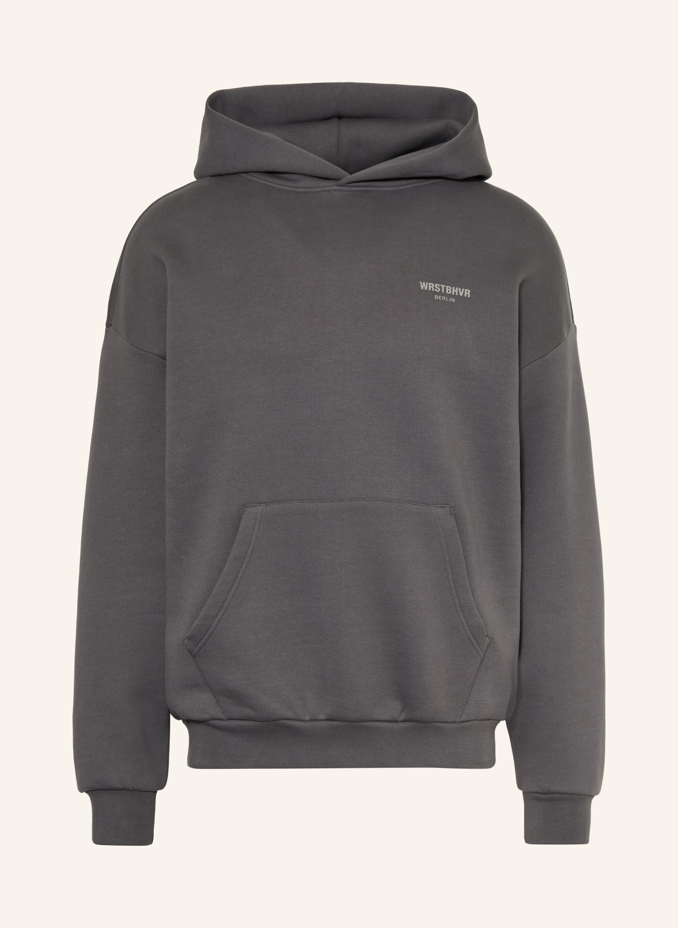 WRSTBHVR Hoodie MICAH: DUNKELGRAU
