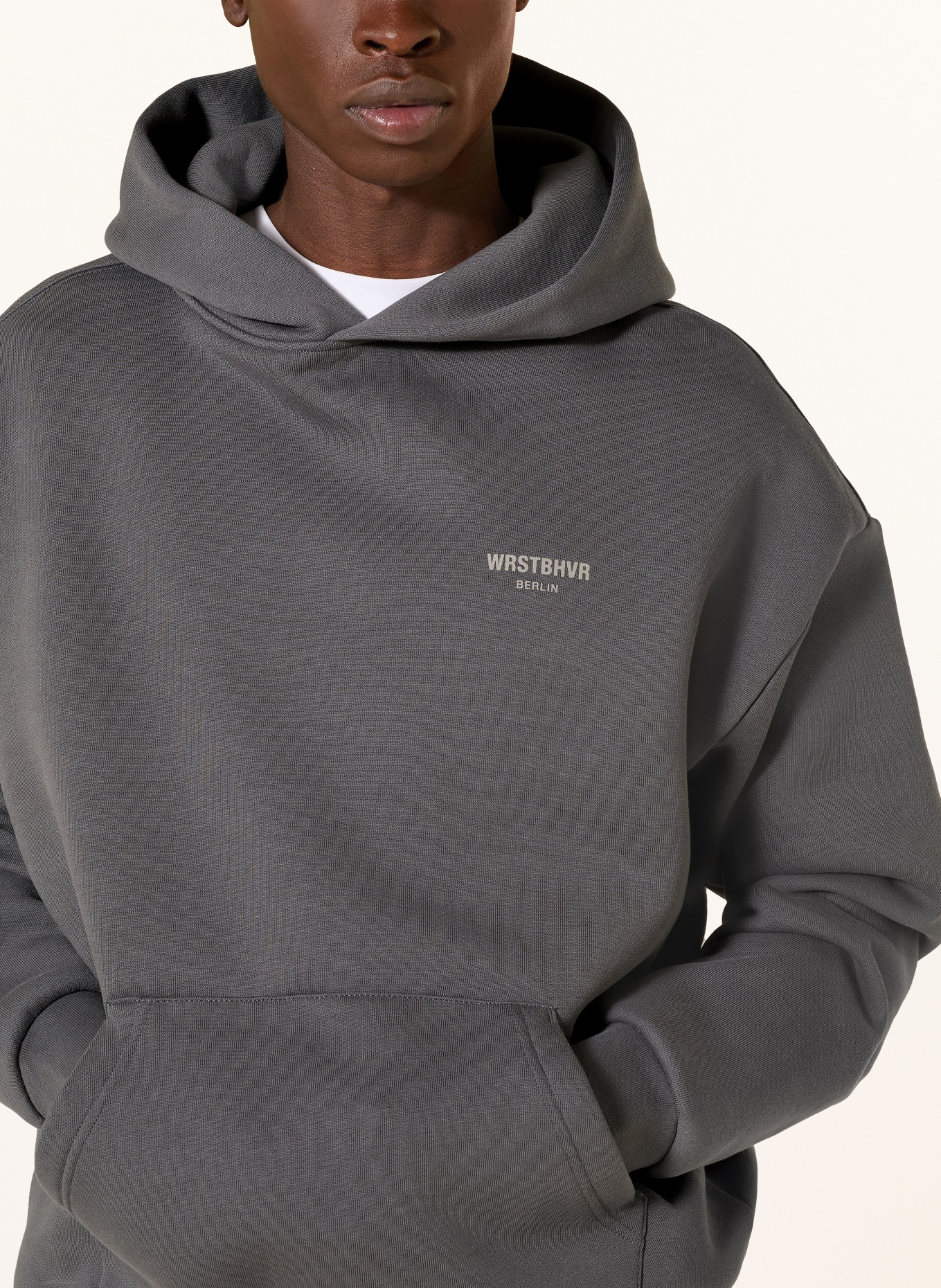 WRSTBHVR Hoodie MICAH: DUNKELGRAU