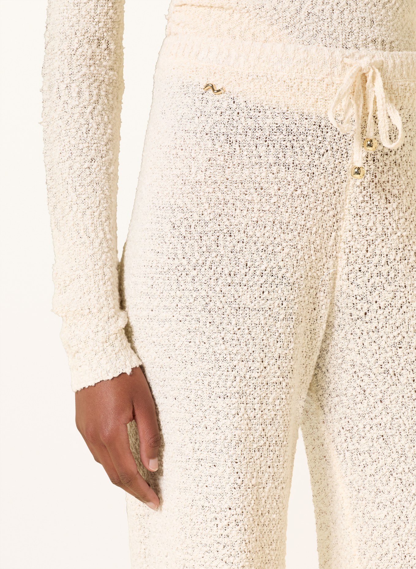 LEZU Strickhose TILDA: ECRU