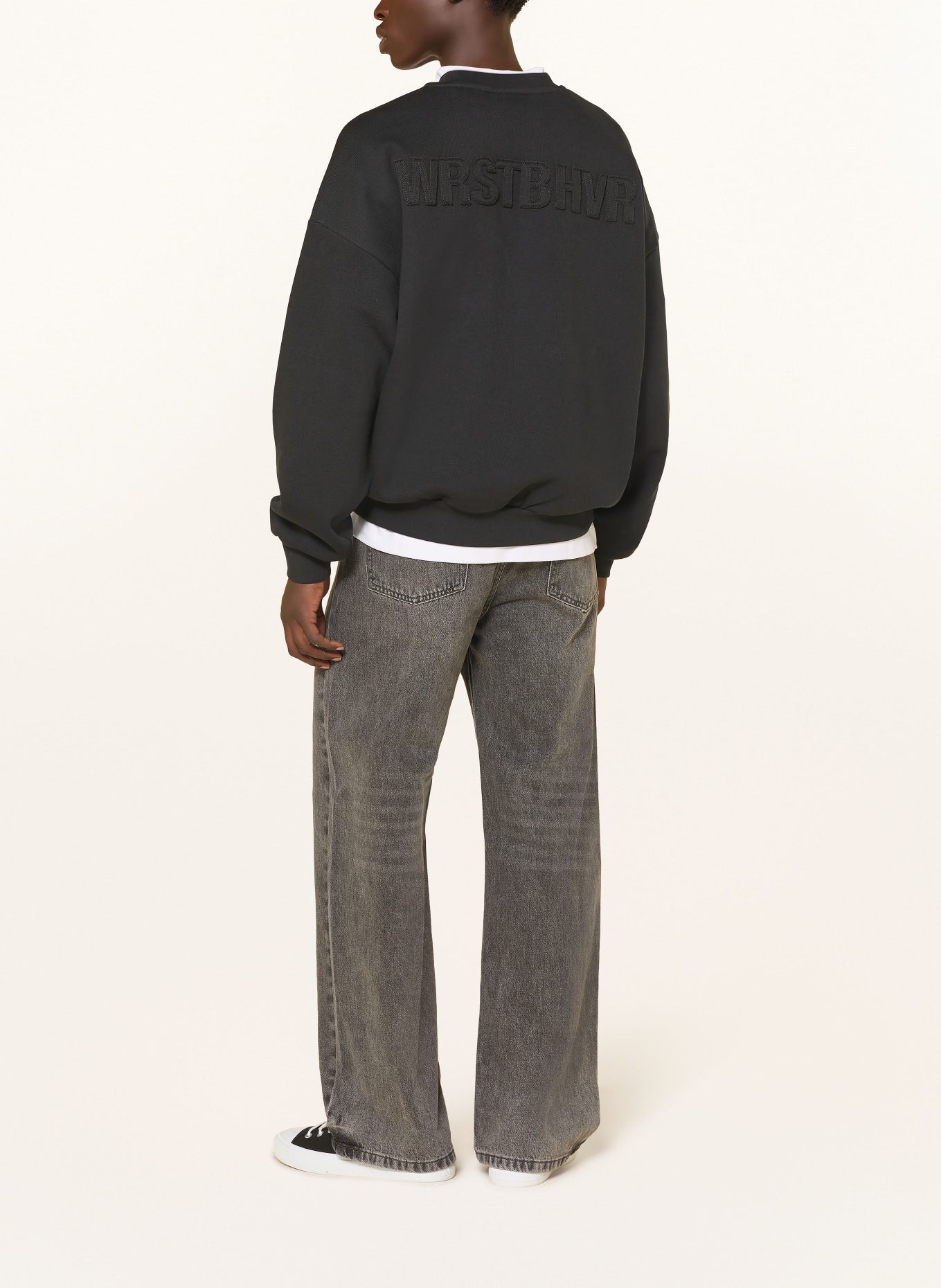 WRSTBHVR Sweat-shirt VERICE: NOIR
