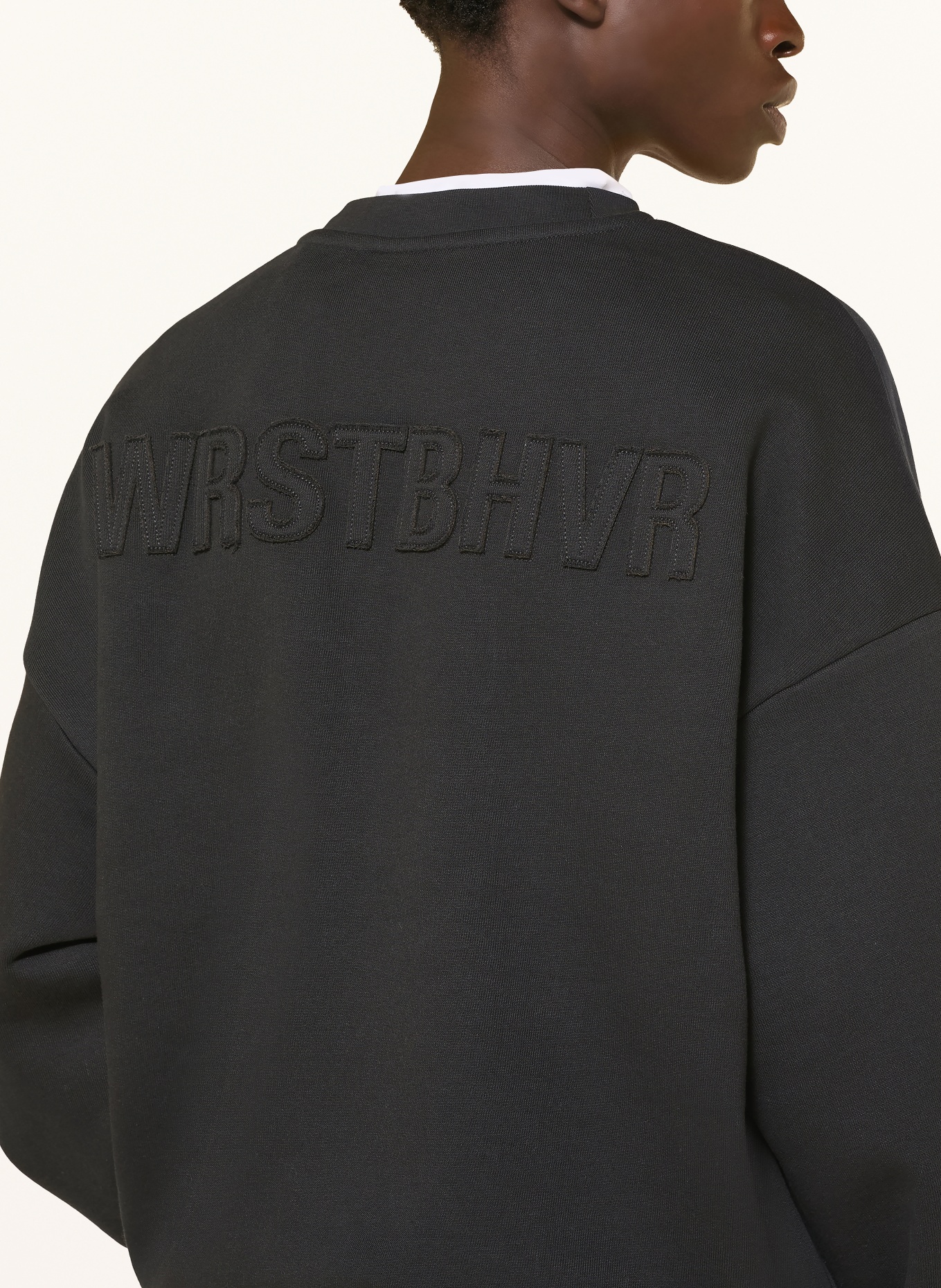 WRSTBHVR Sweat-shirt VERICE: NOIR