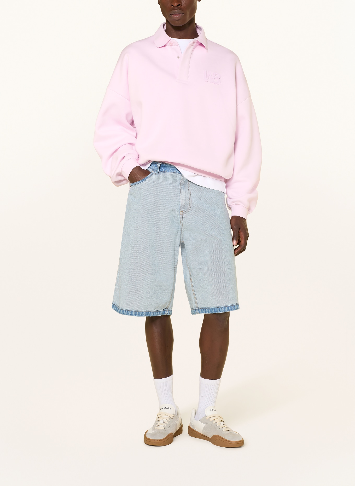 WRSTBHVR Maillot de rugby FRIDO: ROSE