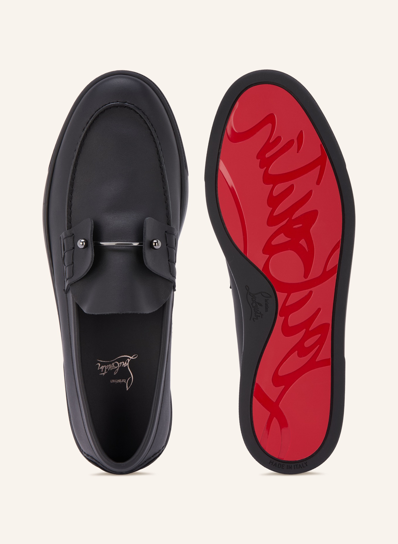Christian Louboutin Loafer CHAMBELIBOAT: SCHWARZ