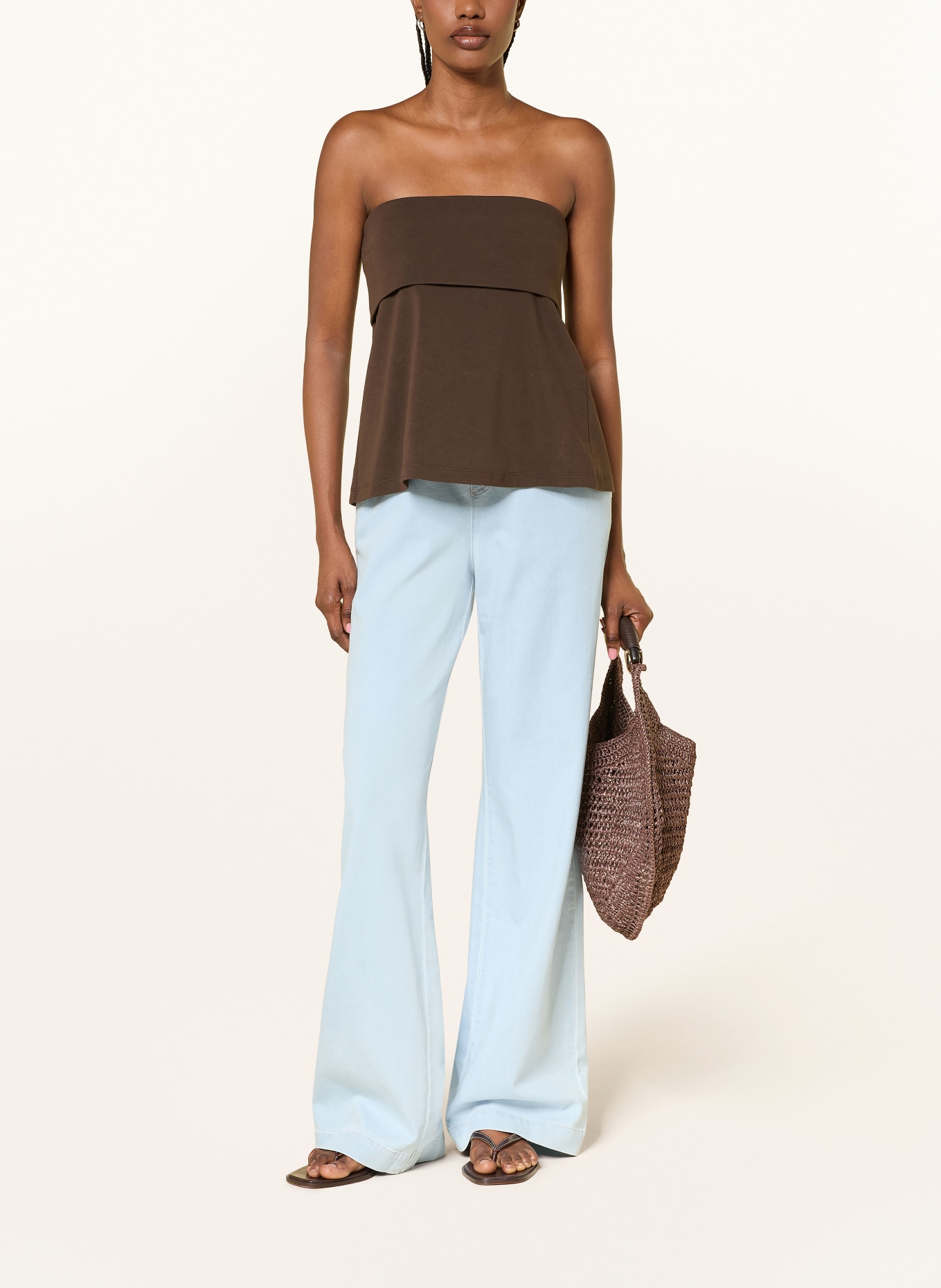 CLOSED Wide Leg Jeans WINONA: LBL Light Blue