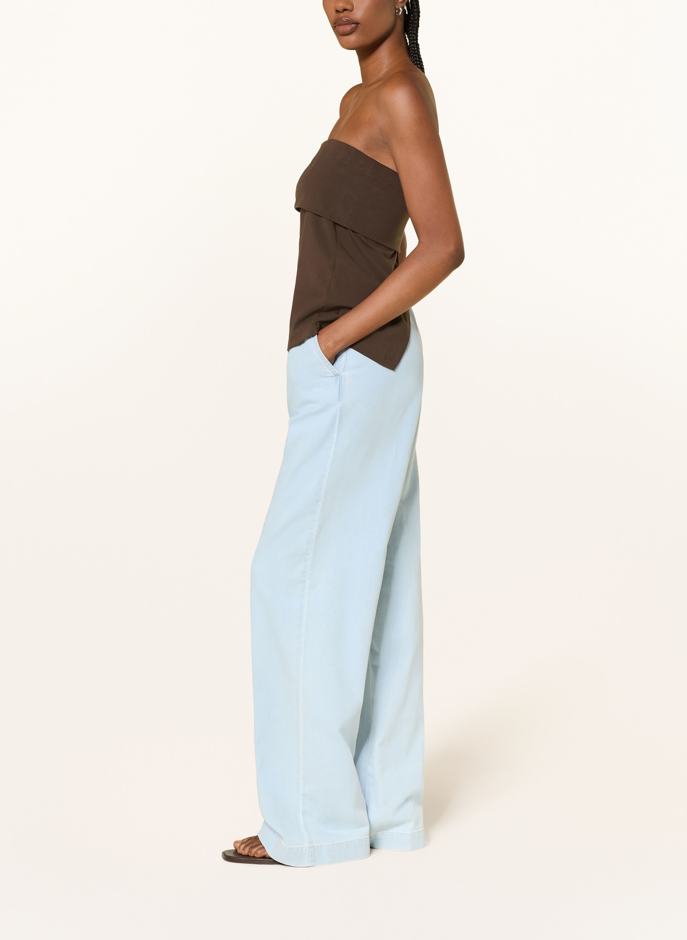 CLOSED Wide Leg Jeans WINONA: LBL Light Blue