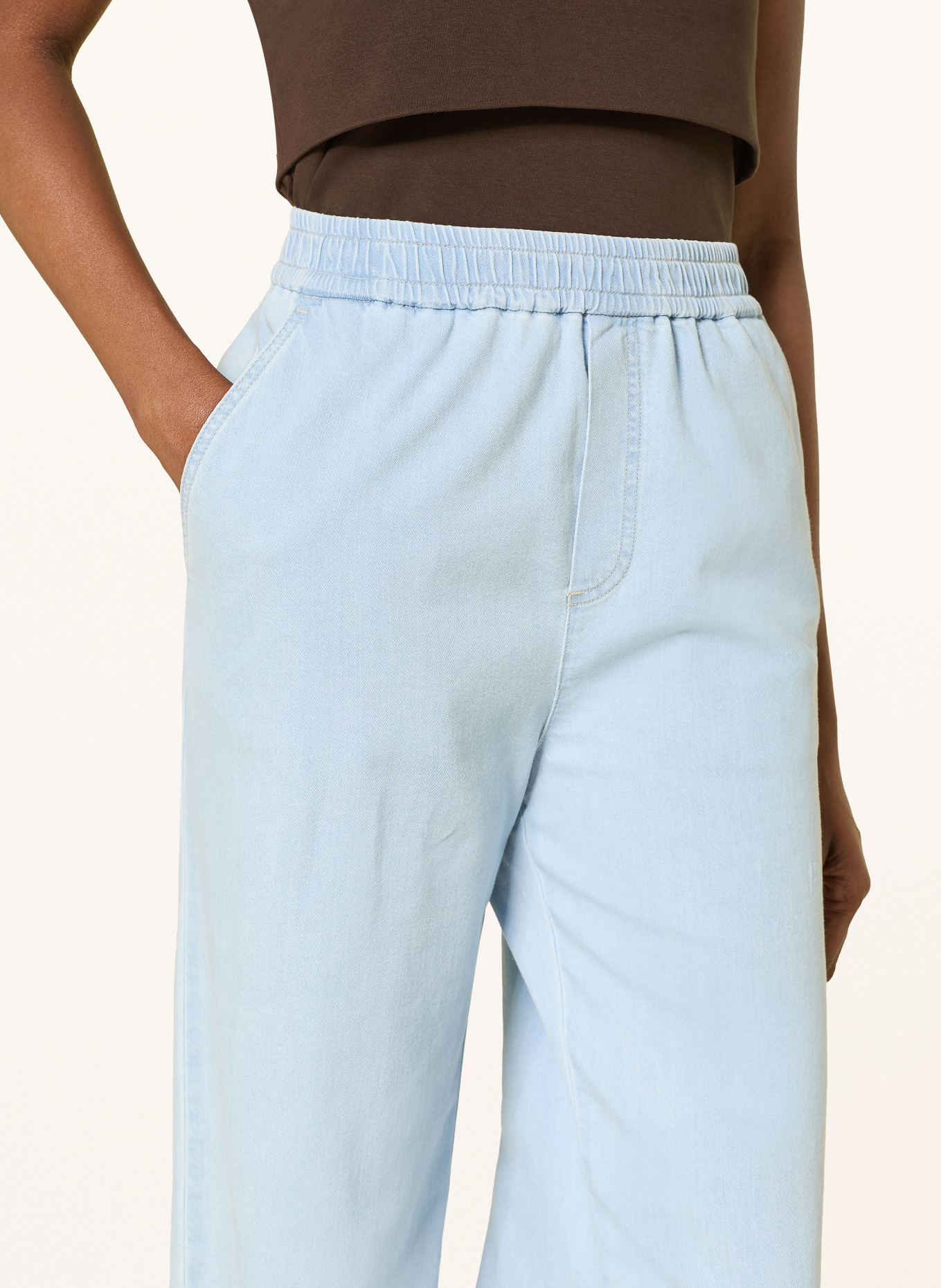 CLOSED Wide Leg Jeans WINONA: LBL Light Blue