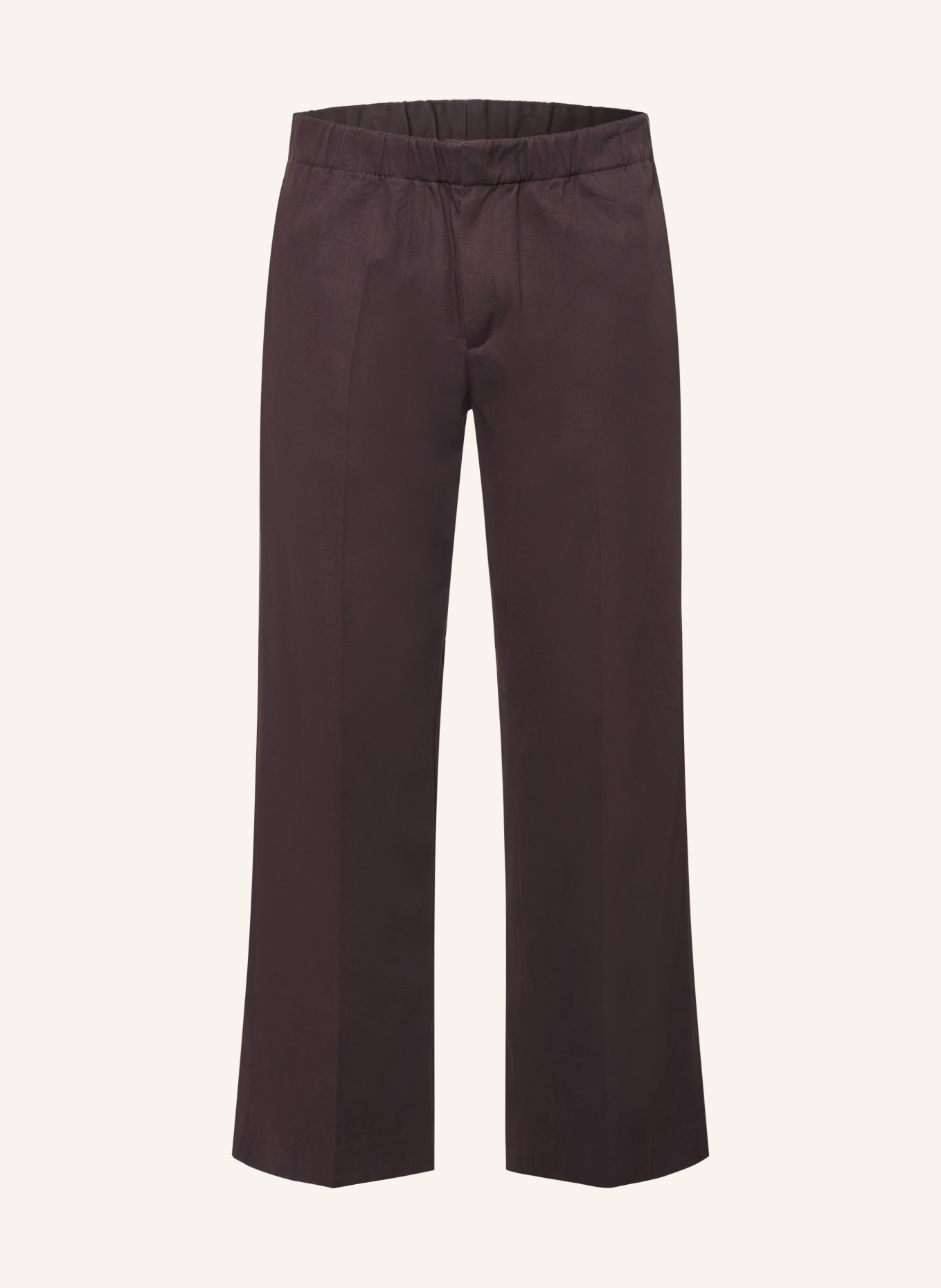 SANDRO Chino Regular Fit: DUNKELBRAUN