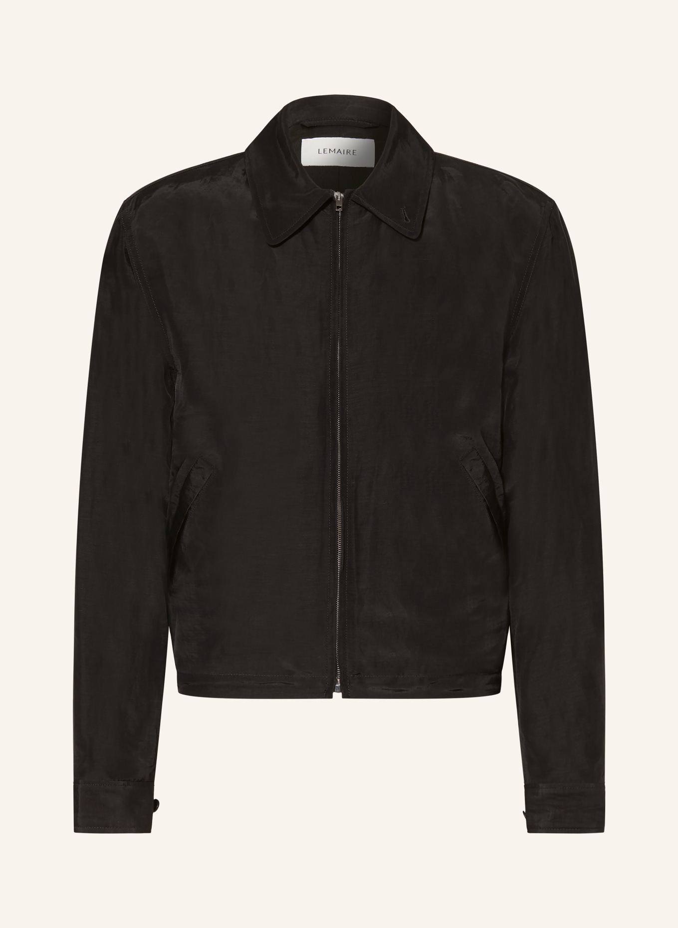 LEMAIRE Blouson: ZWART