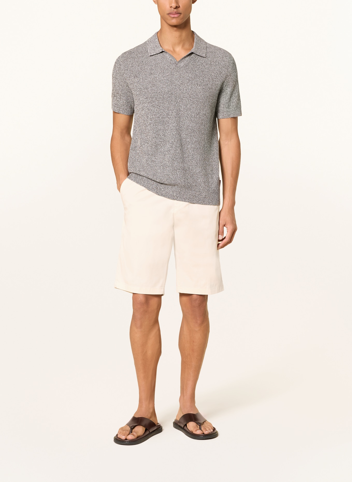 JOOP! JEANS Shorts RUBY Regular Fit: BEIGE