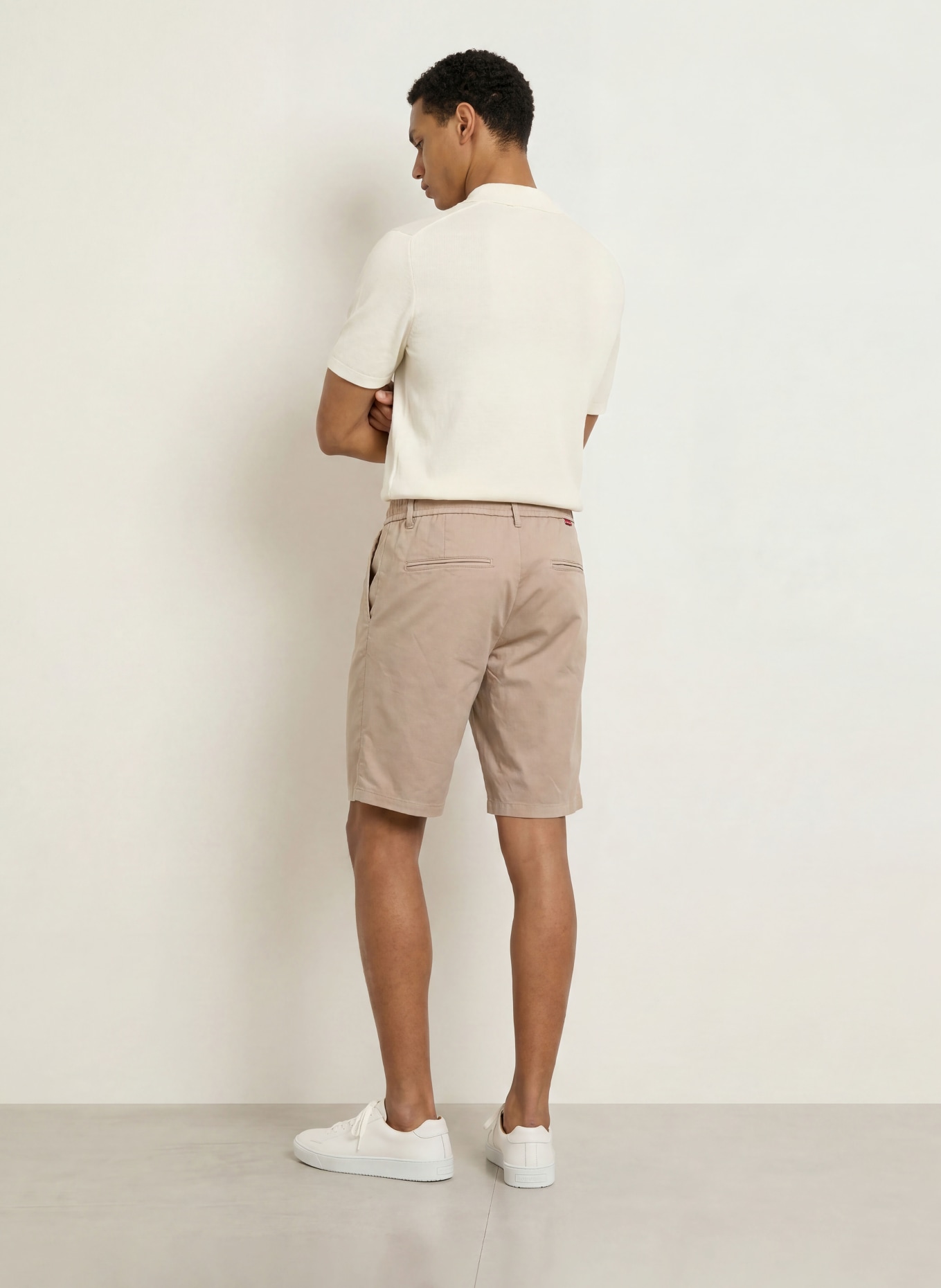 JOOP! JEANS Short RUBY coupe classique: BEIGE