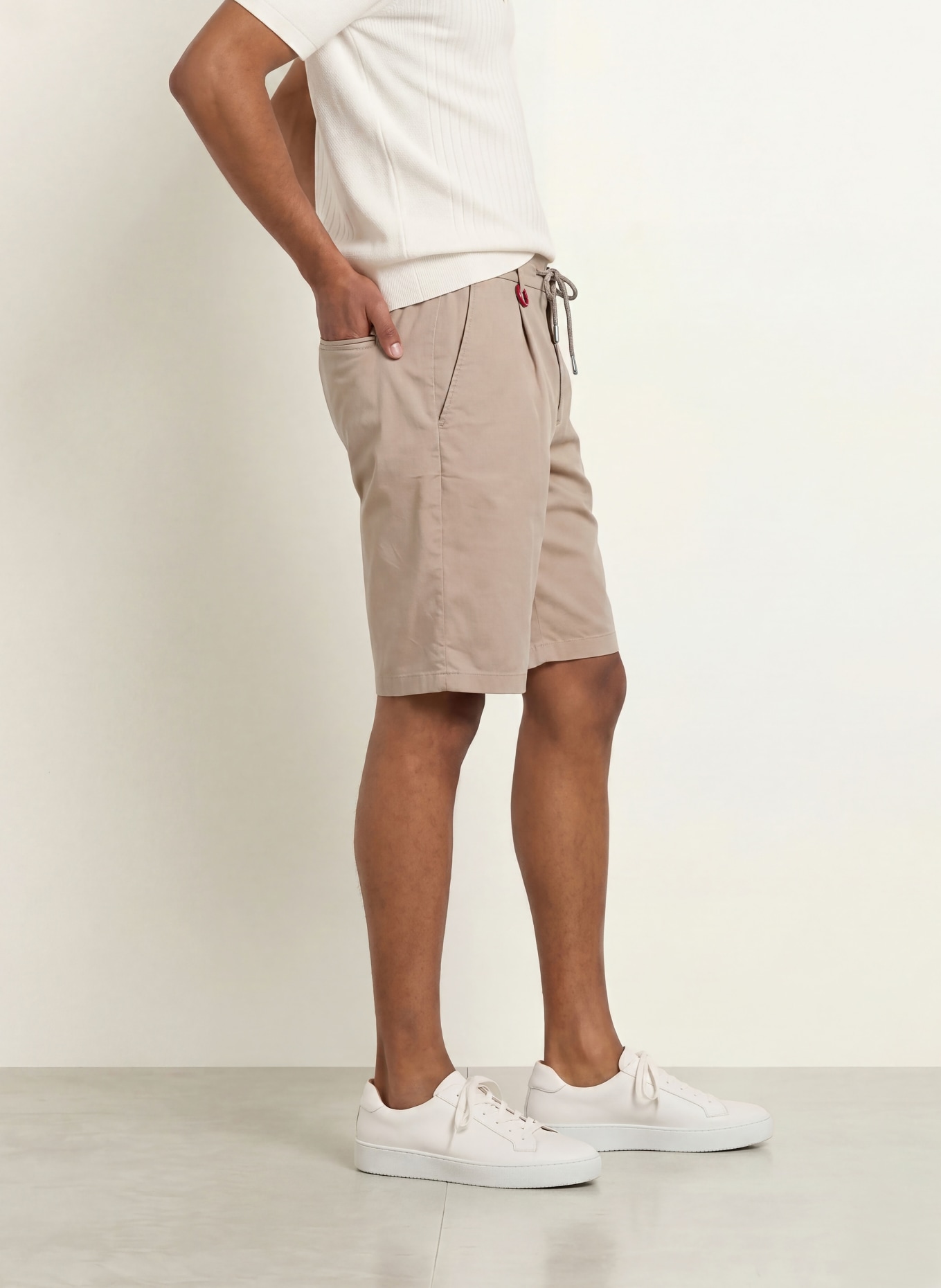JOOP! JEANS Short RUBY coupe classique: BEIGE