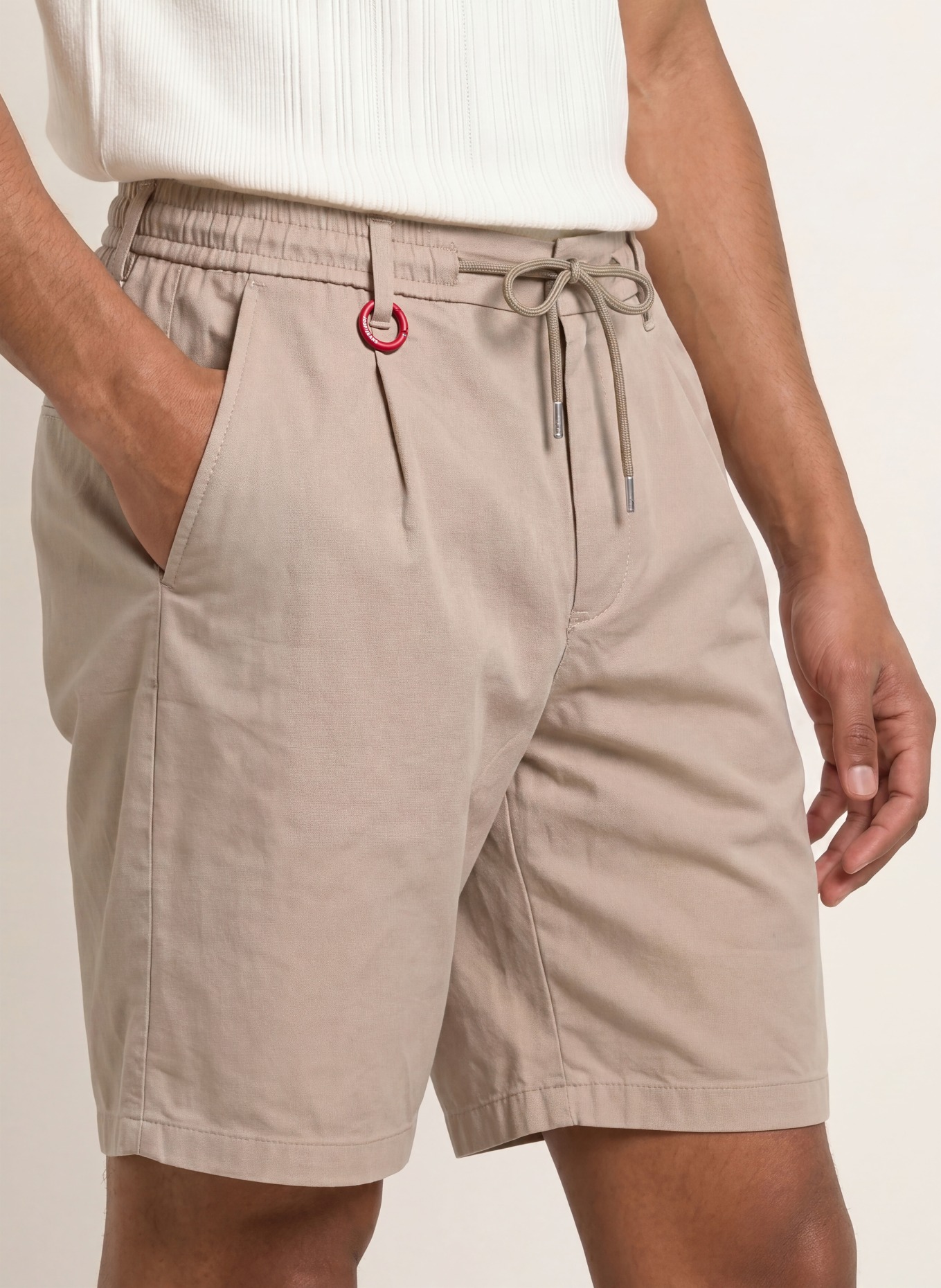 JOOP! JEANS Short RUBY coupe classique: BEIGE