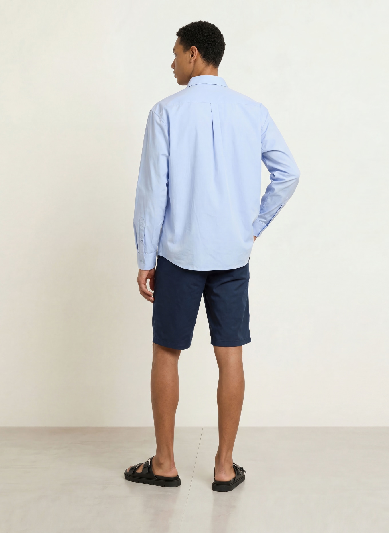 JOOP! JEANS Short RUBY coupe classique: BLEU FONCÉ