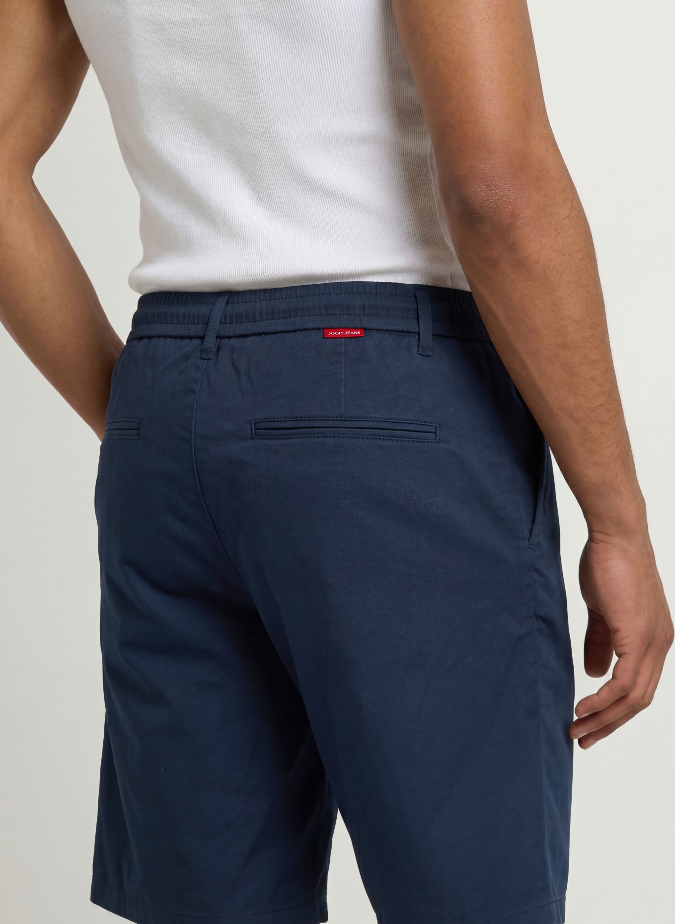 JOOP! JEANS Short RUBY coupe classique: BLEU FONCÉ