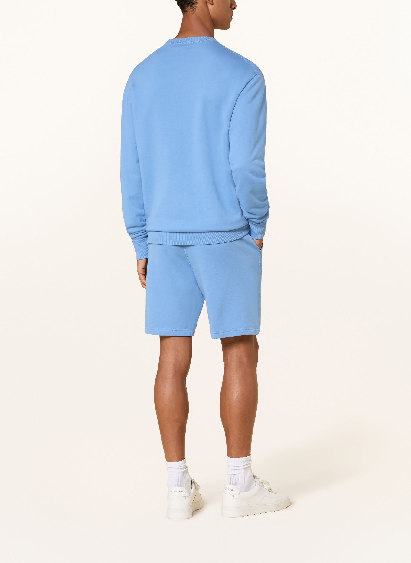 Juvia Sweatshorts RIKO: LICHTBLAUW