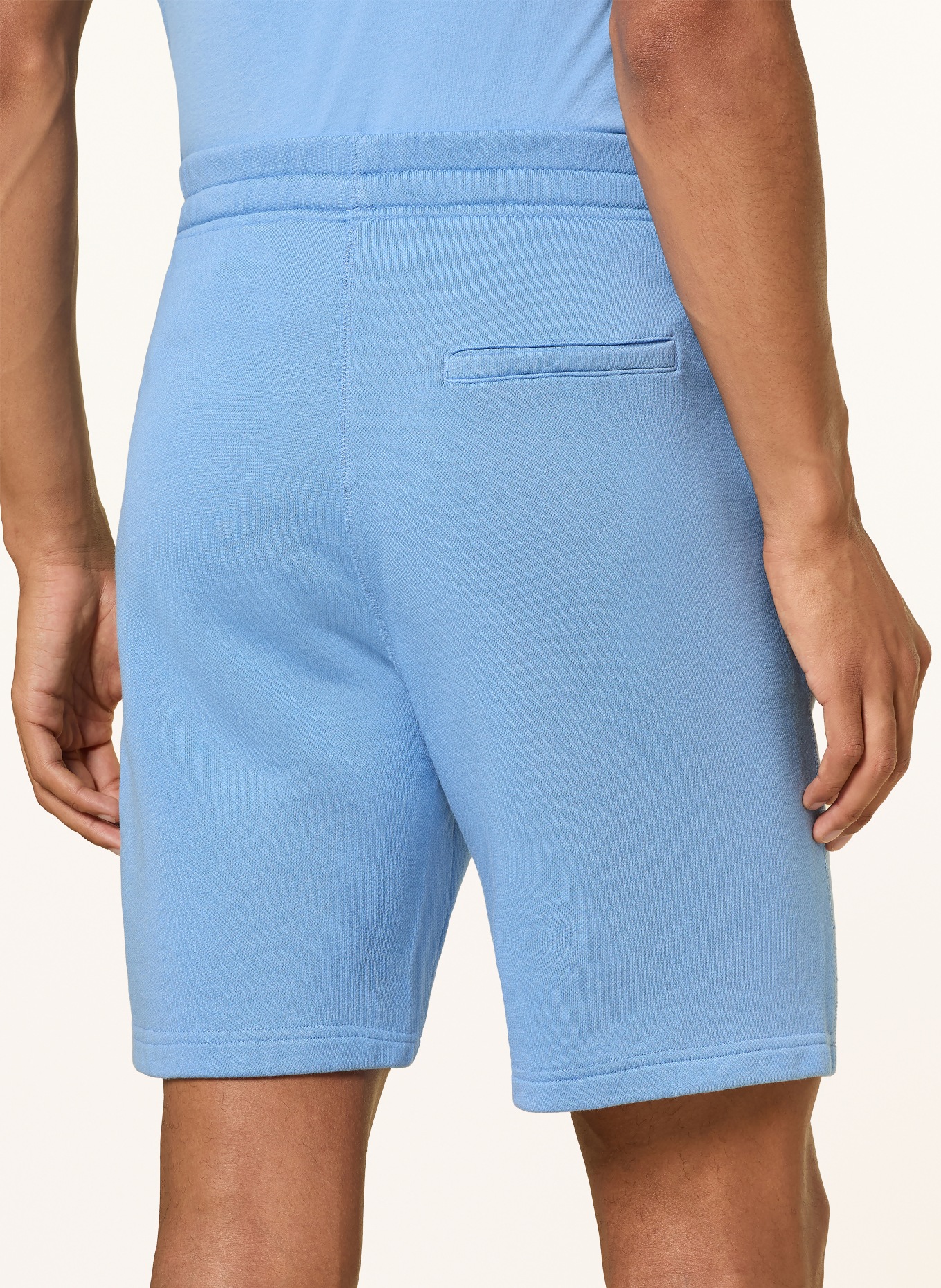 Juvia Sweatshorts RIKO: LICHTBLAUW